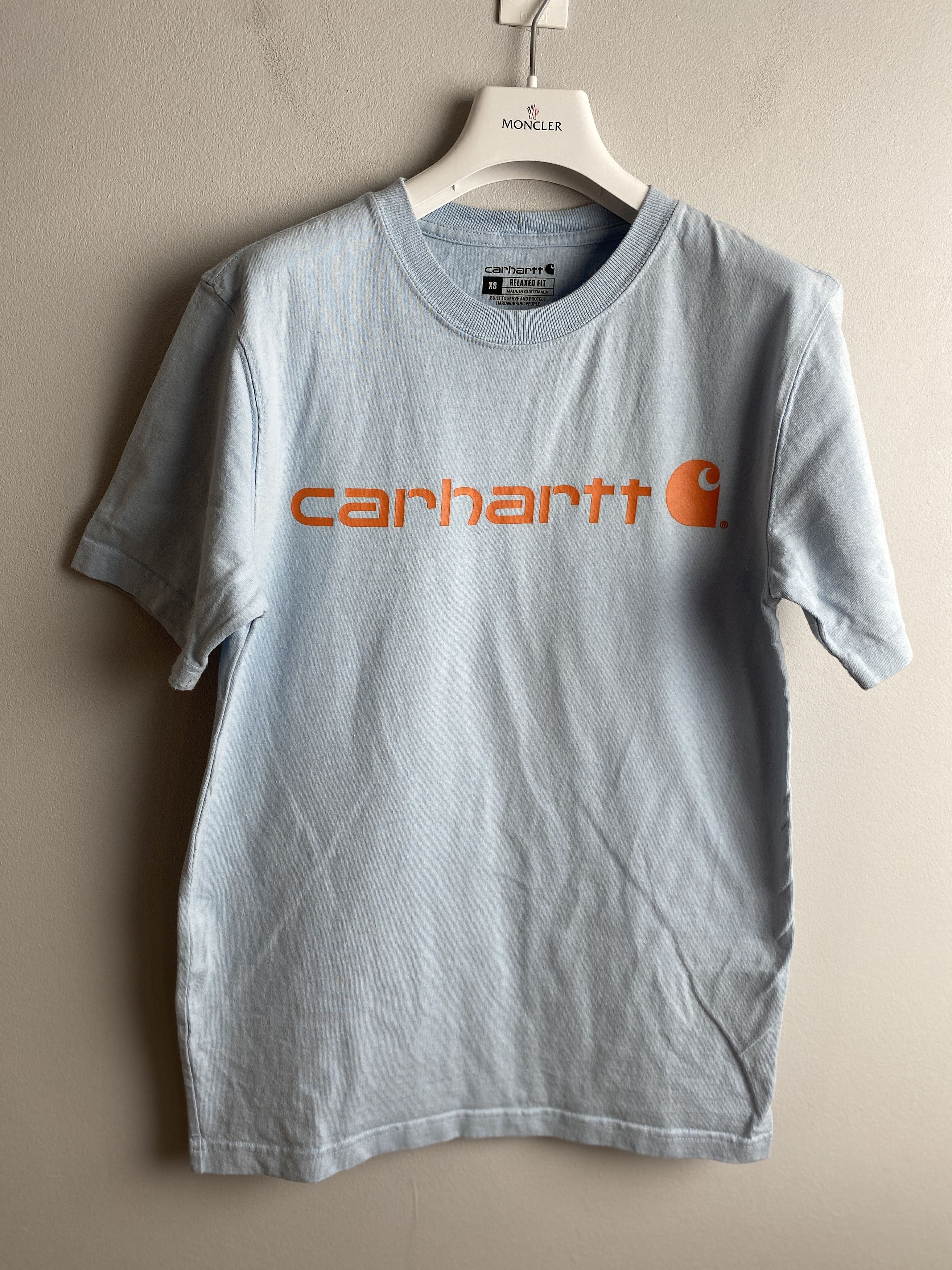Carhartt Carhartt big logo casual t-shirt tee skate rap hip hop Size US XS / EU 42 / 0 - 1 Thumbnail