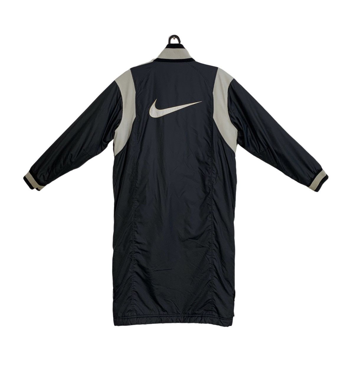 Nike Nike Swoosh Athletic Quilted Padded Parka Coach Jacket Size US L / EU 52-54 / 3 - 1 Thumbnail