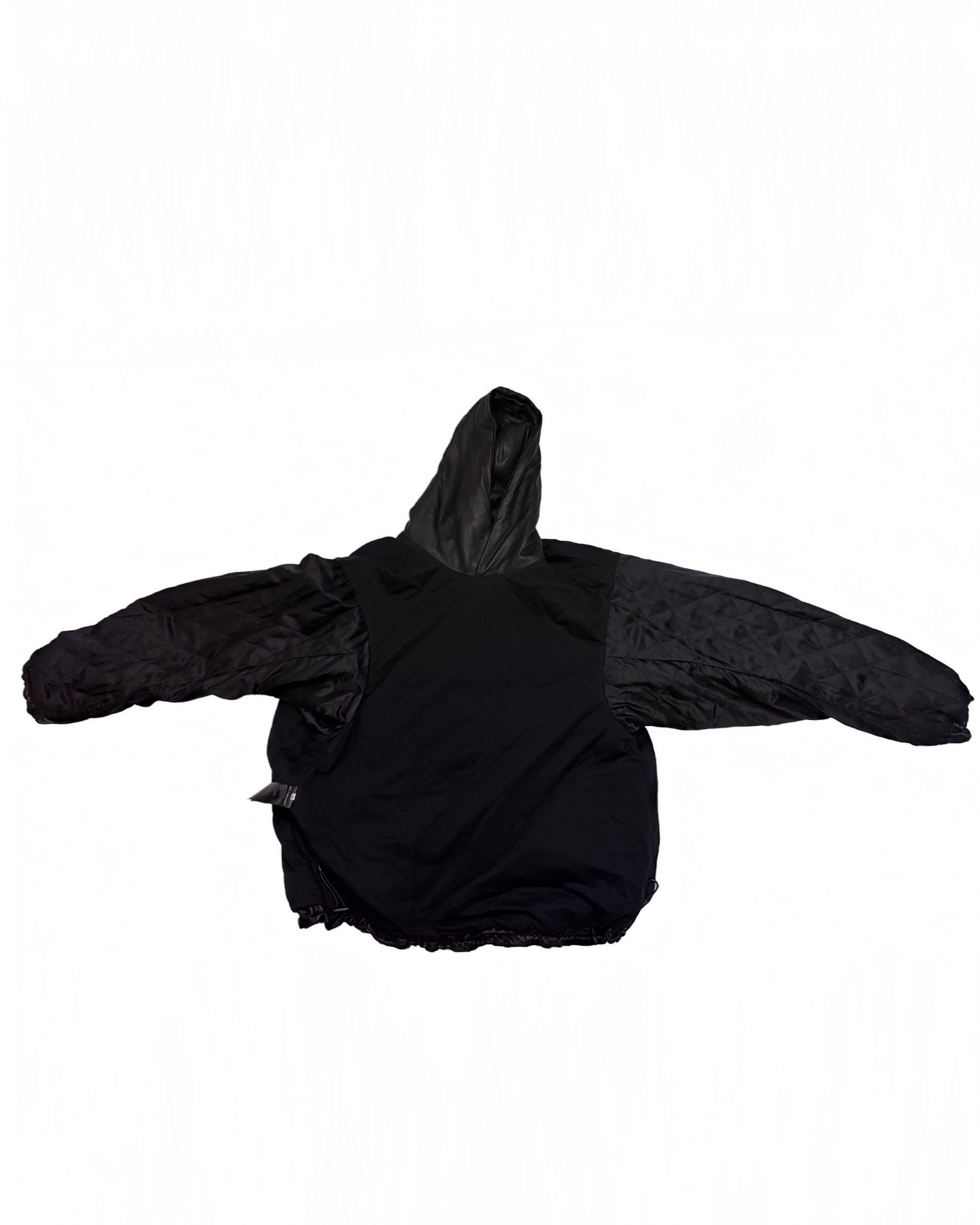 Balenciaga Oversized Full-Grain Leather Hoodie Size US M / EU 48-50 / 2 - 15 Thumbnail