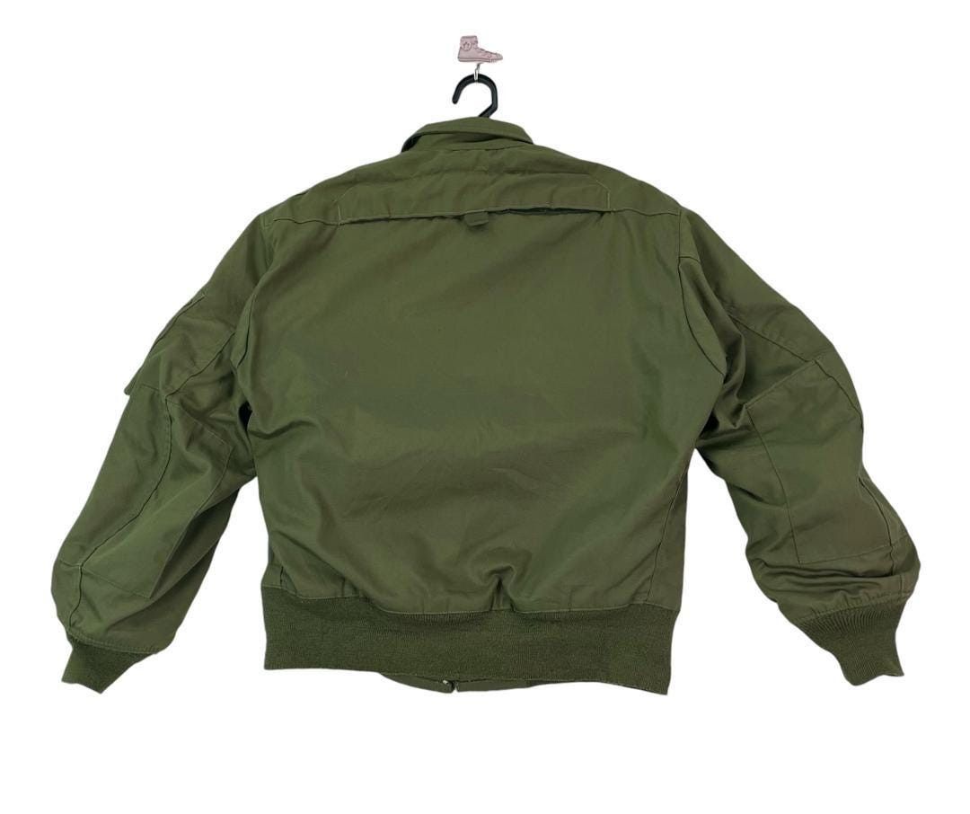 Vintage Vtg 80s Isratex U.S army military flight bomber jacket Size US S / EU 44-46 / 1 - 5 Thumbnail