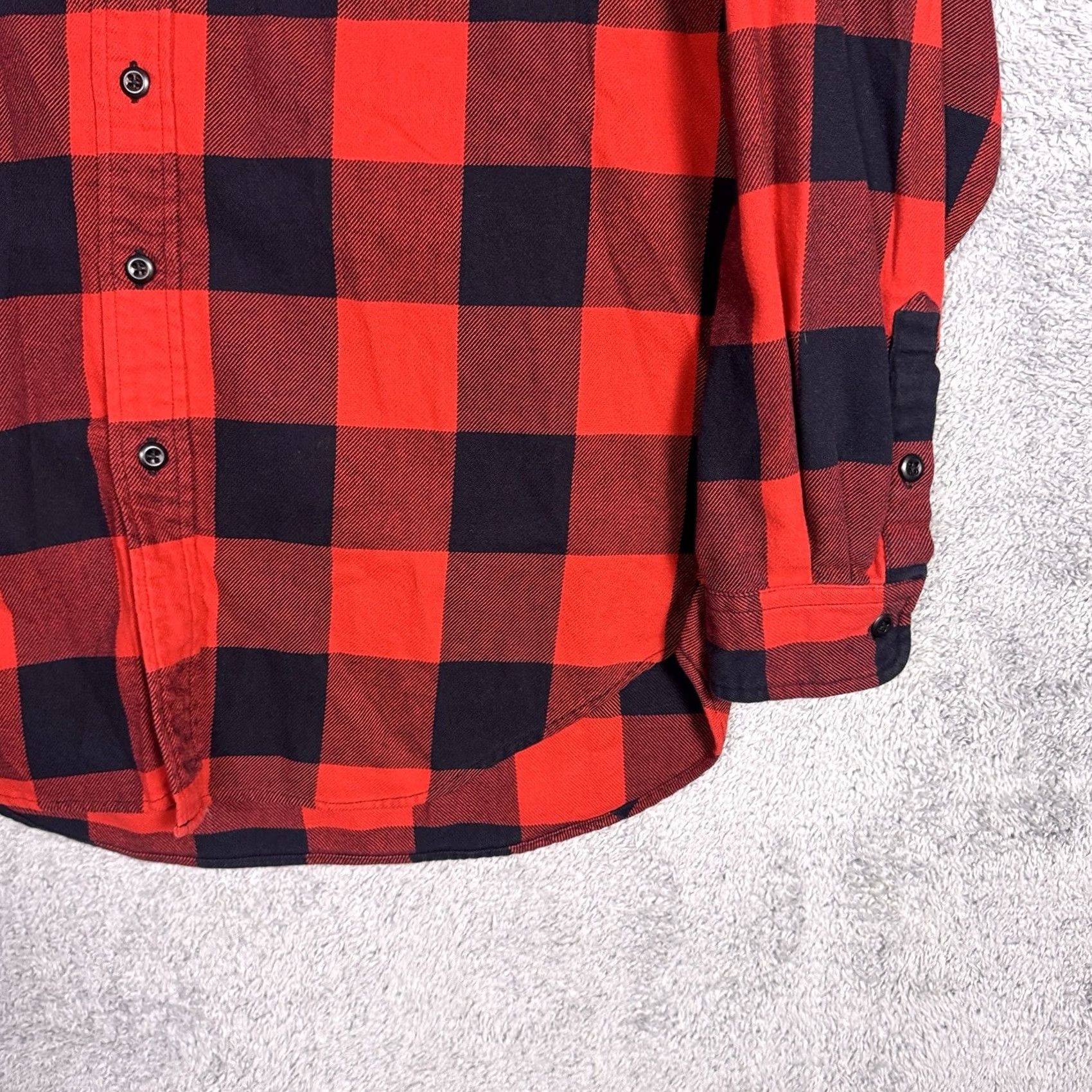 Polo Ralph Lauren Polo Ralph Lauren Shirt Men L Red Black Buffalo Check Flannel Polo Jeans Co 90s Size US L / EU 52-54 / 3 - 2 Thumbnail