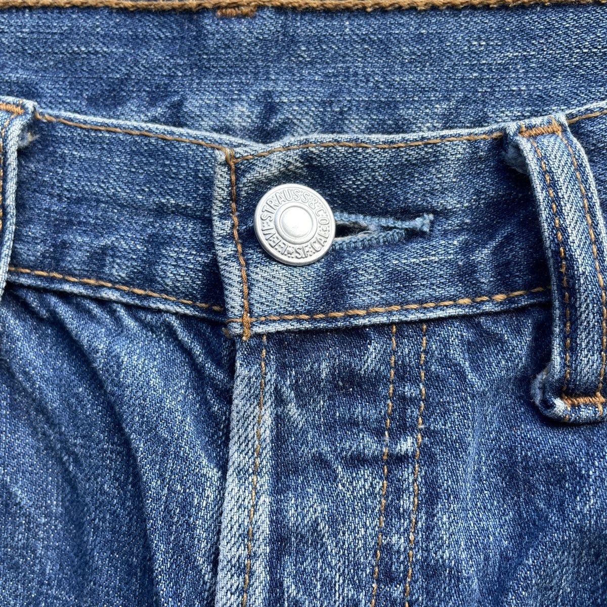 Levi's W29💥 Vintage Levi’s 501 Faded Jeans Denim Pants Distressed Size US 29 - 6 Thumbnail