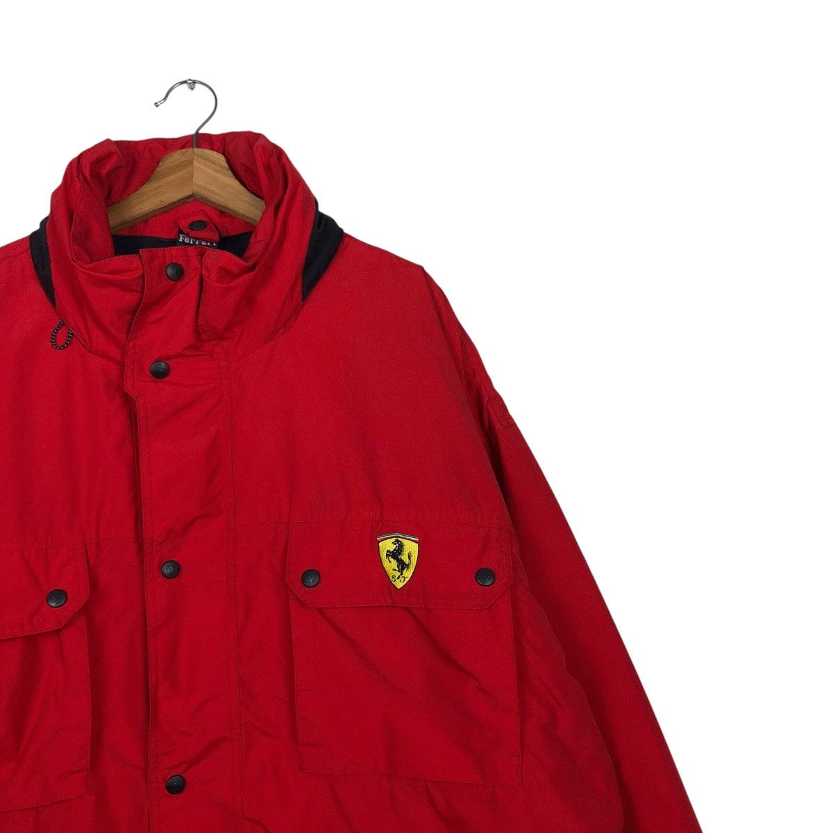 Japanese Brand 📌Vintage Zipper Jacket Racing Ferrari New With Tag Size US XL / EU 56 / 4 - 7 Thumbnail