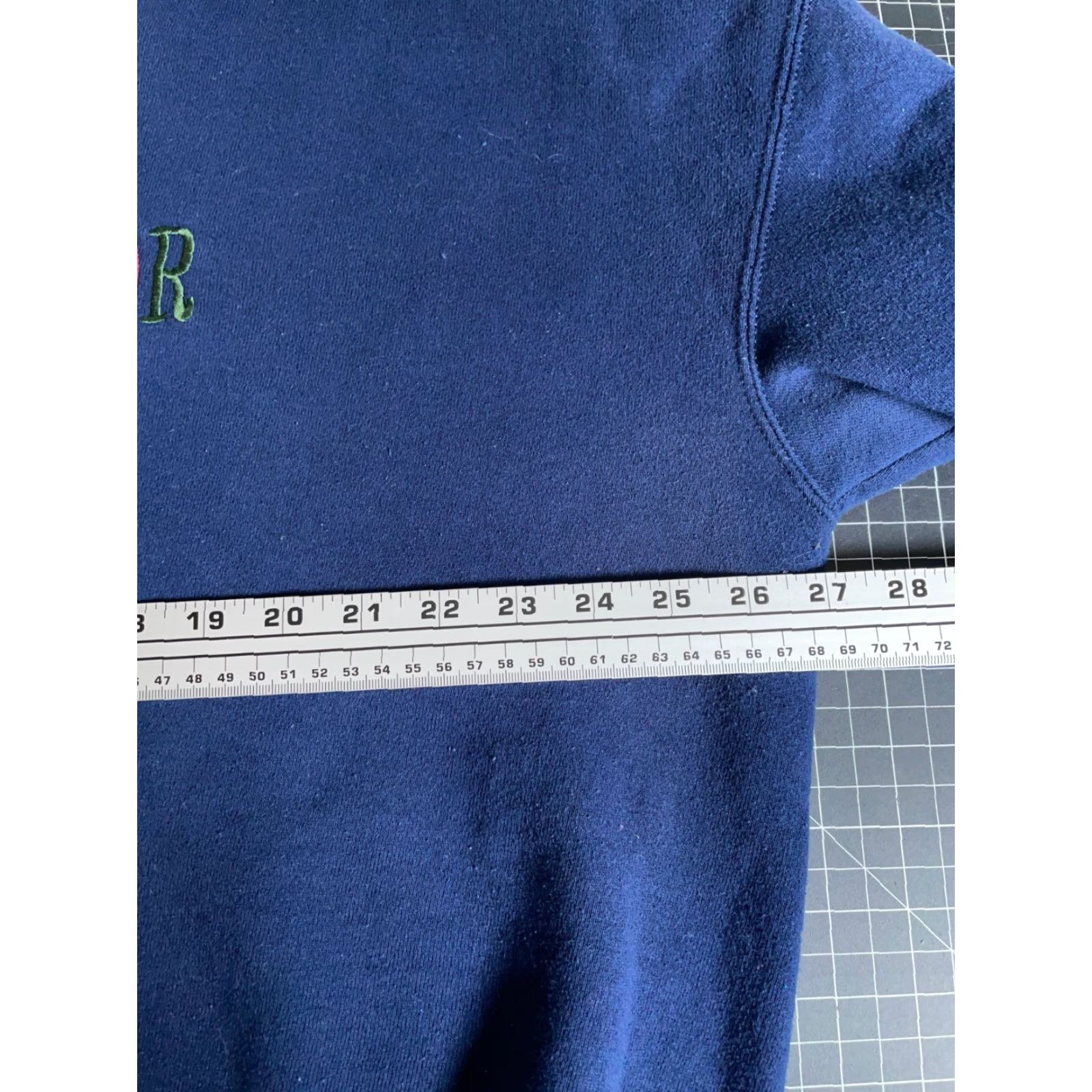 Russell Athletic VINTAGE Russell Athletic Sweatshirt 90s College Arbor Springs Blue Faded 2XL Mens Crew Neck Pullover Graphic Print Embroidered Logo Size US XXL / EU 58 / 5 - 7 Thumbnail