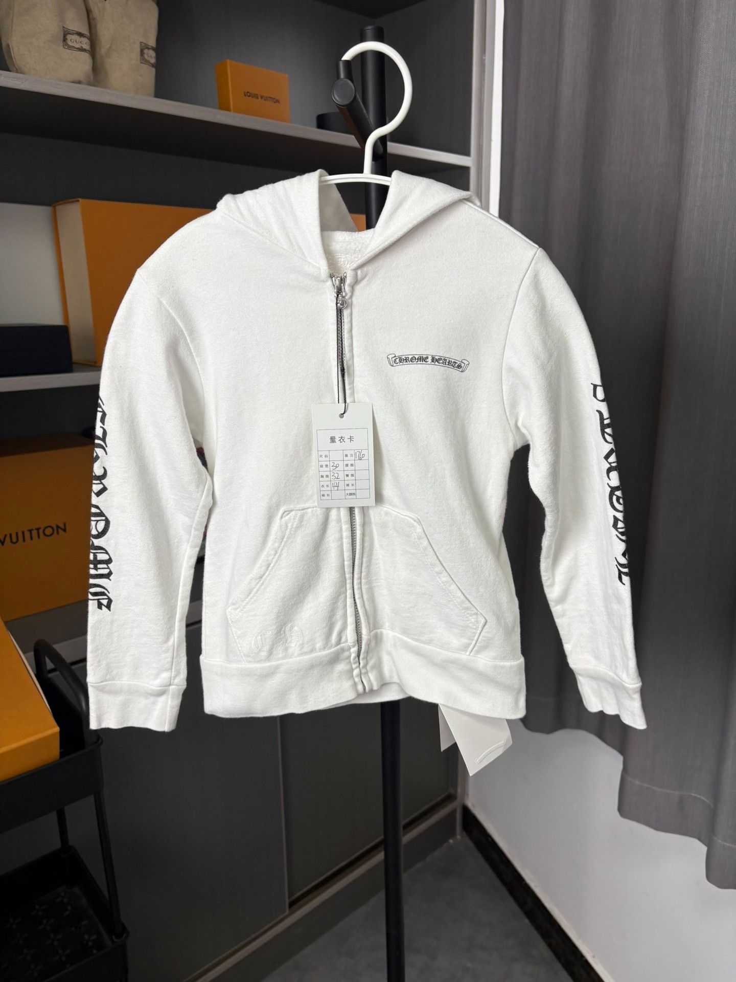 Chrome Hearts Chrome Hearts White Light Jacket L Men Size US L / EU 52-54 / 3 - 1 Thumbnail
