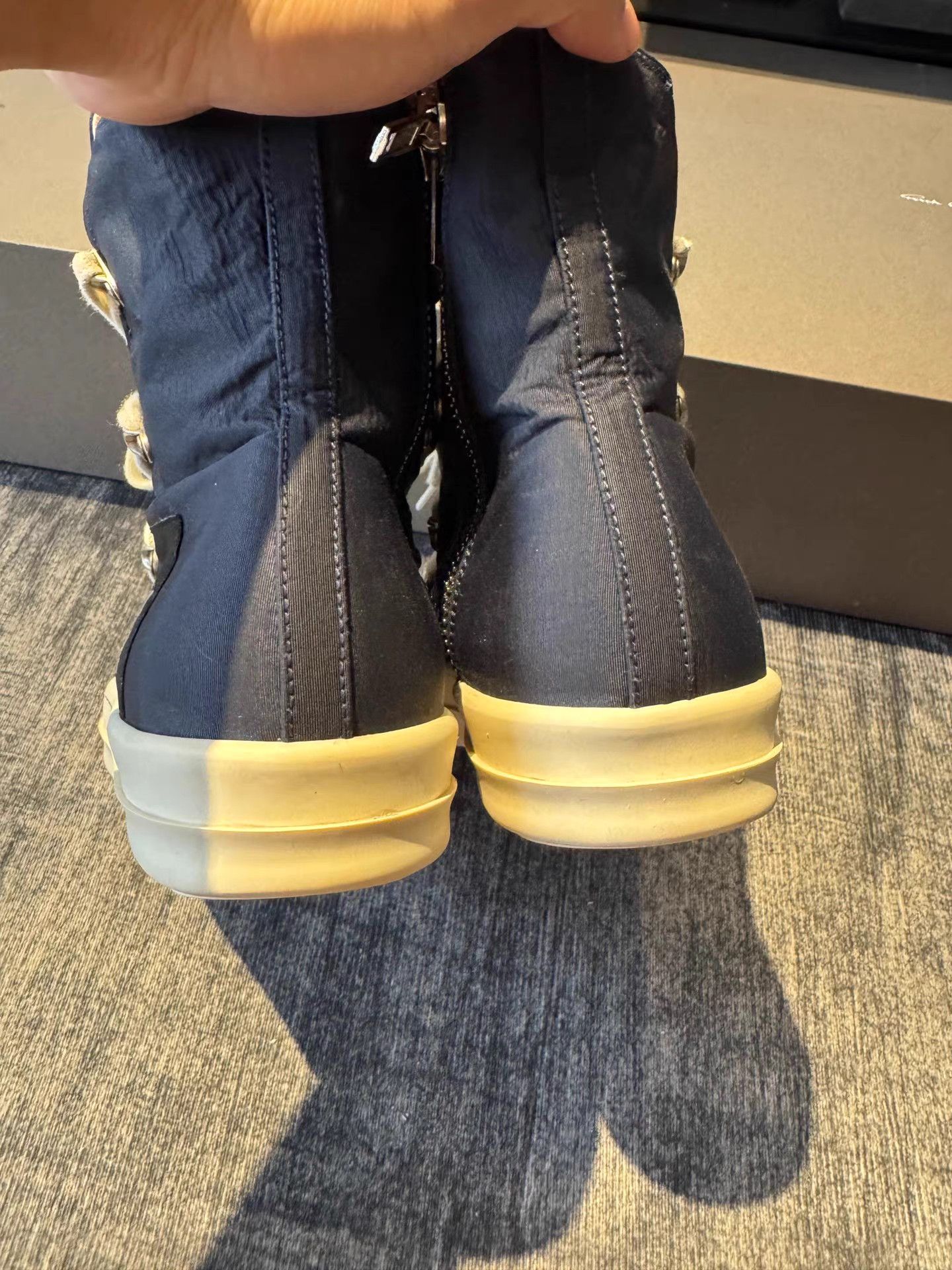 Rick Owens Rick Owens DRKSHDW Pentagram Lace Big Converse Size US 9.5 / EU 42-43 - 6 Thumbnail