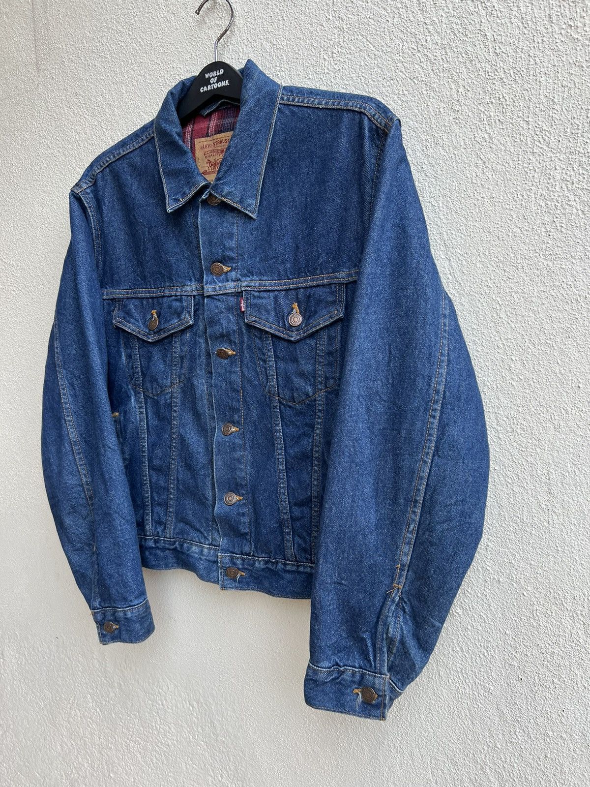 ジャケット・アウター 90's Levi's 70506 blanket denim jacket Vintage 90s Levi's 70506 Blanket Denim Trucker Jacket