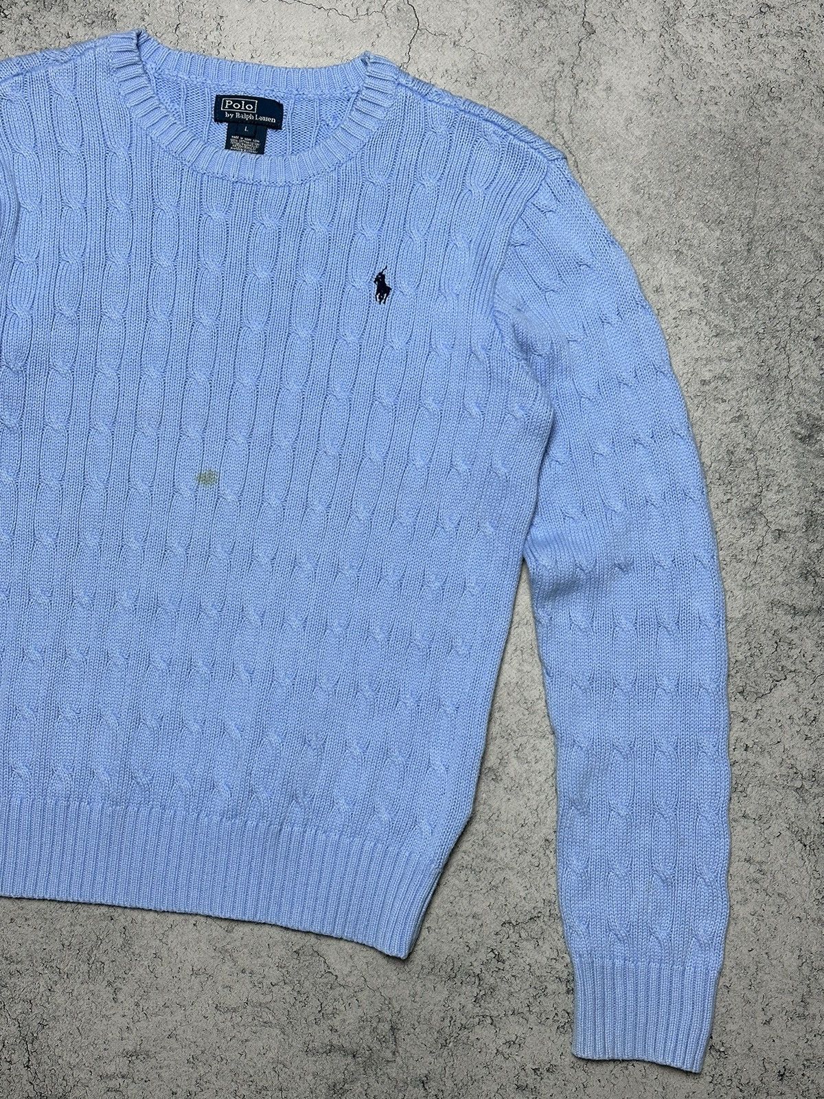 Polo Ralph Lauren Vintage Polo Ralph Lauren Knit Sweater Size L Size L / US 10 / IT 46 - 3 Thumbnail