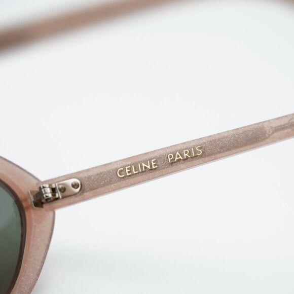 Celine Celine CL40264U 74N Sunglasses Pink Glitter Cat Eye Frame Size ONE SIZE - 7 Thumbnail