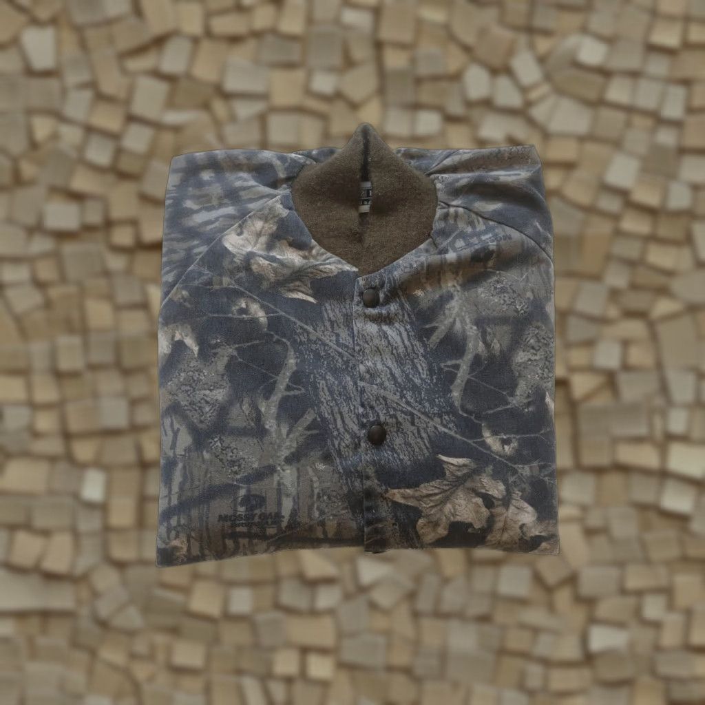 Realtree VINTAGE REAL TREE CAMO JACKET Snap VTG 90s Retro Hunting Canvas Cotton SZ M Men Jacket Size US M / EU 48-50 / 2 - 1 Thumbnail