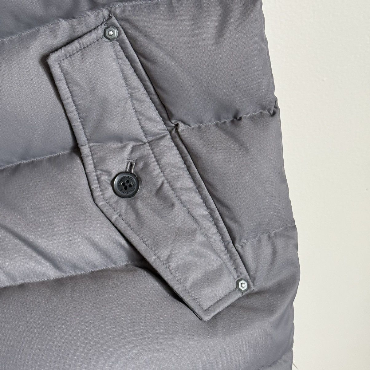 Timberland × Vintage Timberland Puffer Vest Men’s L Gray Quilted Down Feather Size US L / EU 52-54 / 3 - 7 Thumbnail