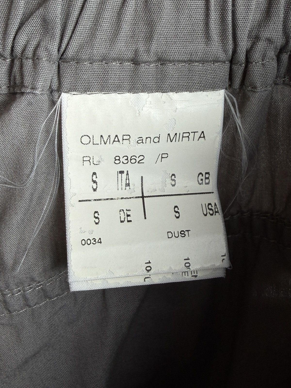 Rick Owens SS07 Rick Owens Drake Wide Leg Drawstring Pants Olmar Size US 32 / EU 48 - 6 Thumbnail