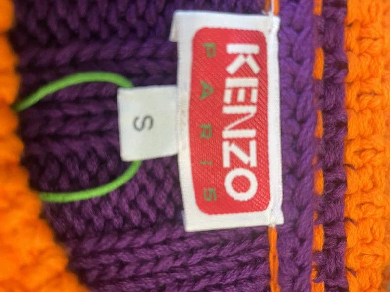 Kenzo KENZO Paris color patchwork sweater Size S / US 4 / IT 40 - 3 Thumbnail