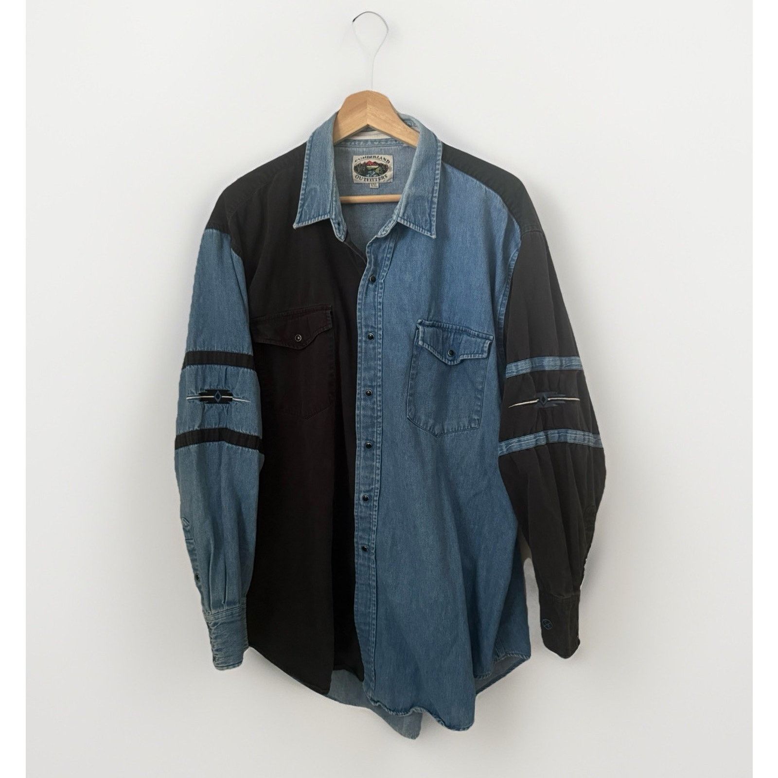 Other Vtg Cumberland Outfitters Aztec Western Steer Roping Shirt Size US XXL / EU 58 / 5 - 1 Thumbnail