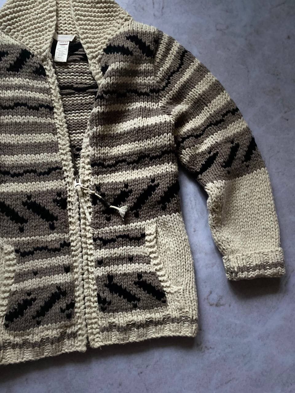 Diesel × Vintage Vintage 90s Diesel Bandits Knit Zip Up Cardigan Hype Rare Size US S / EU 44-46 / 1 - 4 Thumbnail