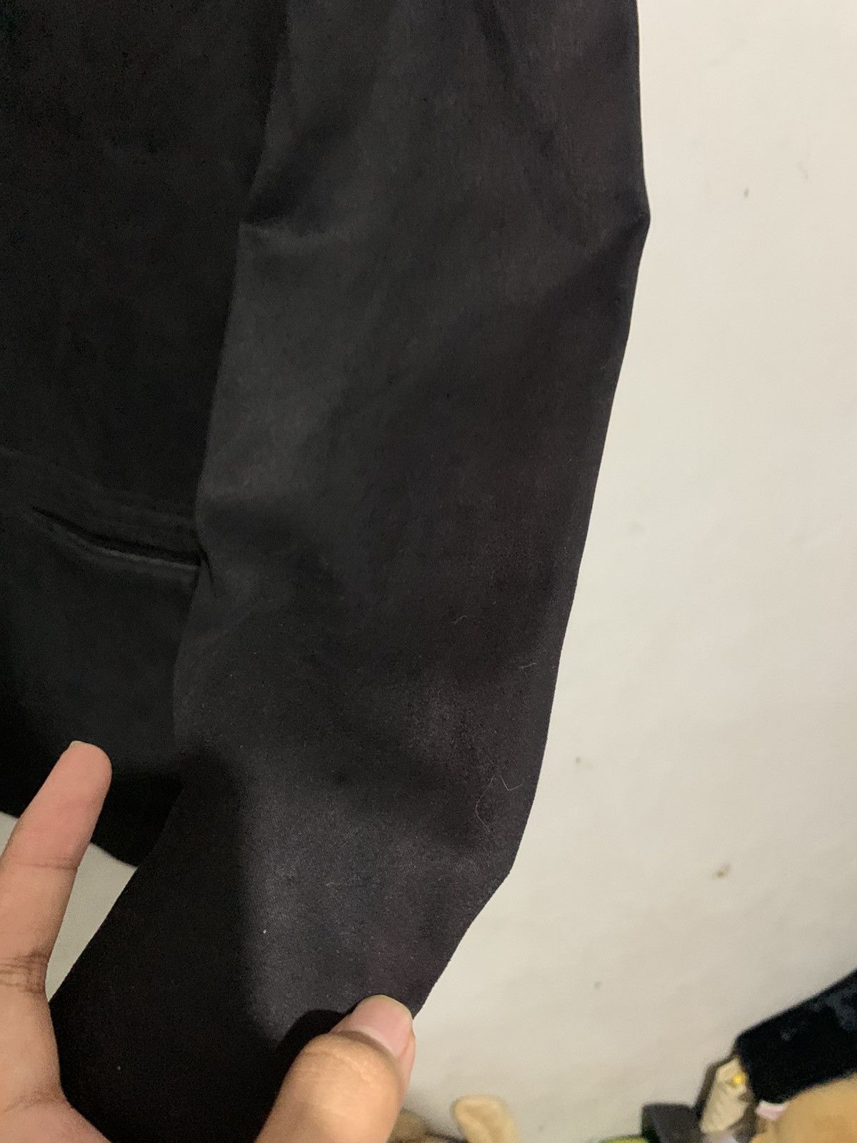 Versace Suits Blazer Gianni versace Black Wool Canvas XL Original Size 40R - 7 Thumbnail
