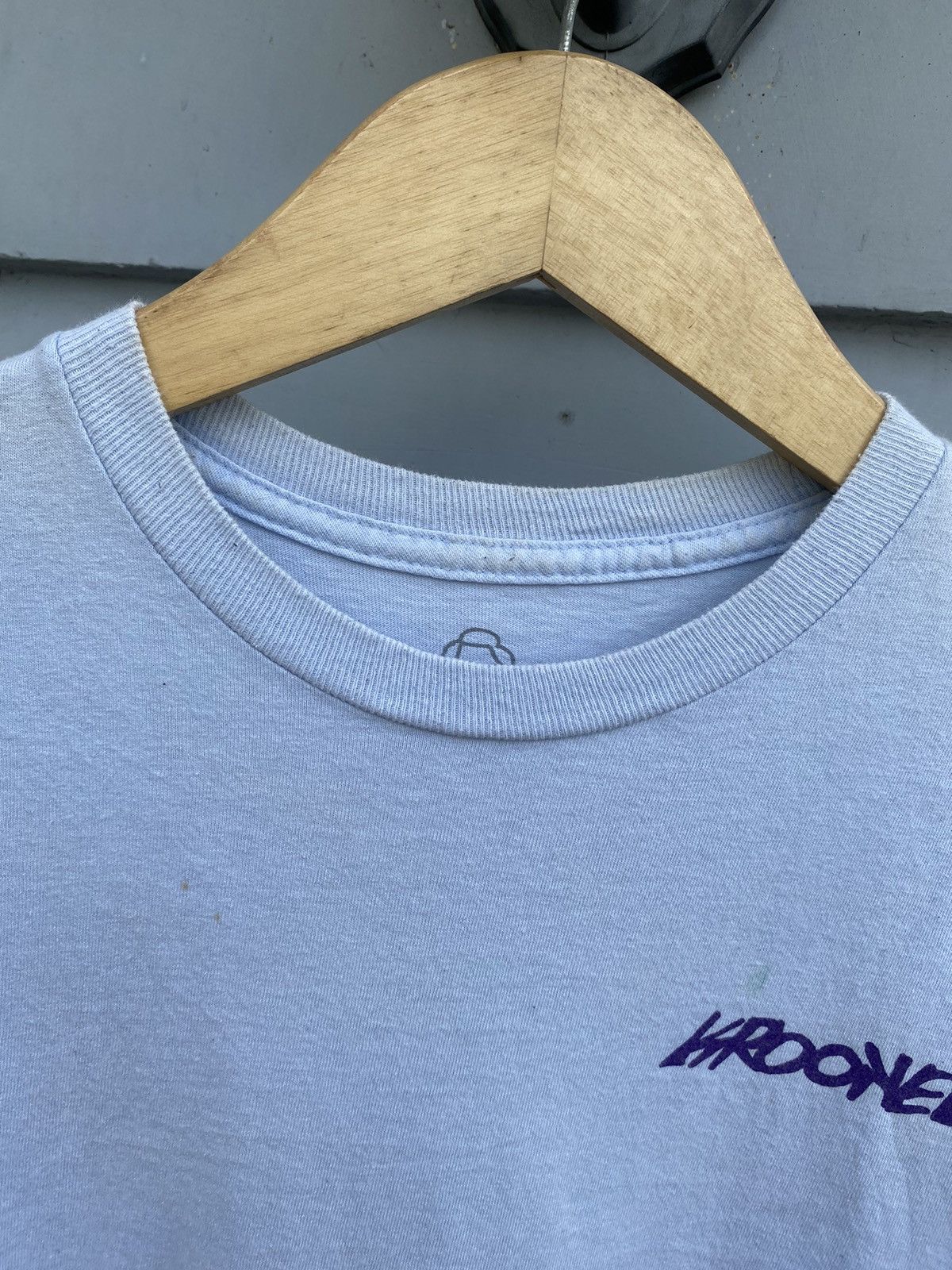 Krooked Krooked Skateboarding Graphic & Logo Font Design Tshirt Size US S / EU 44-46 / 1 - 3 Thumbnail