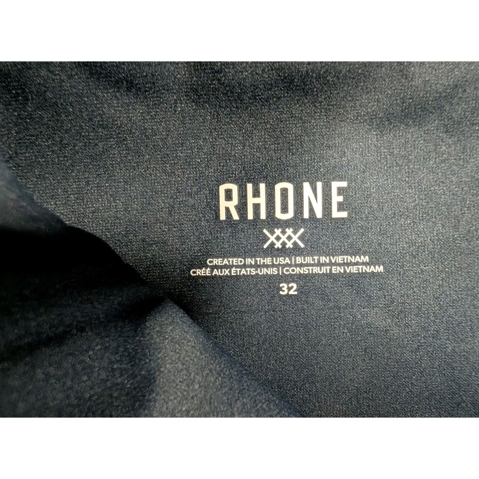 Rhone Rhone Slim 32x26 Commuter Pants in Cropped Navy Blue - Men - Flat Front, Pockets, Stretch, Microfiber, Polyester, Tapered Leg - Casual, Business Size US 32 / EU 48 - 4 Thumbnail