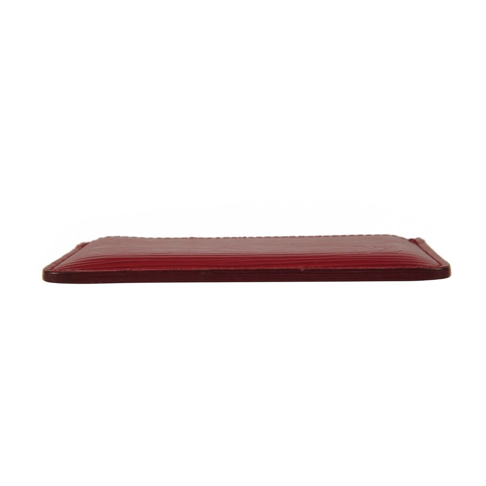 Louis Vuitton Epi Leather Fuchsia Pink Card Holder Wallet Size ONE SIZE - 3 Thumbnail
