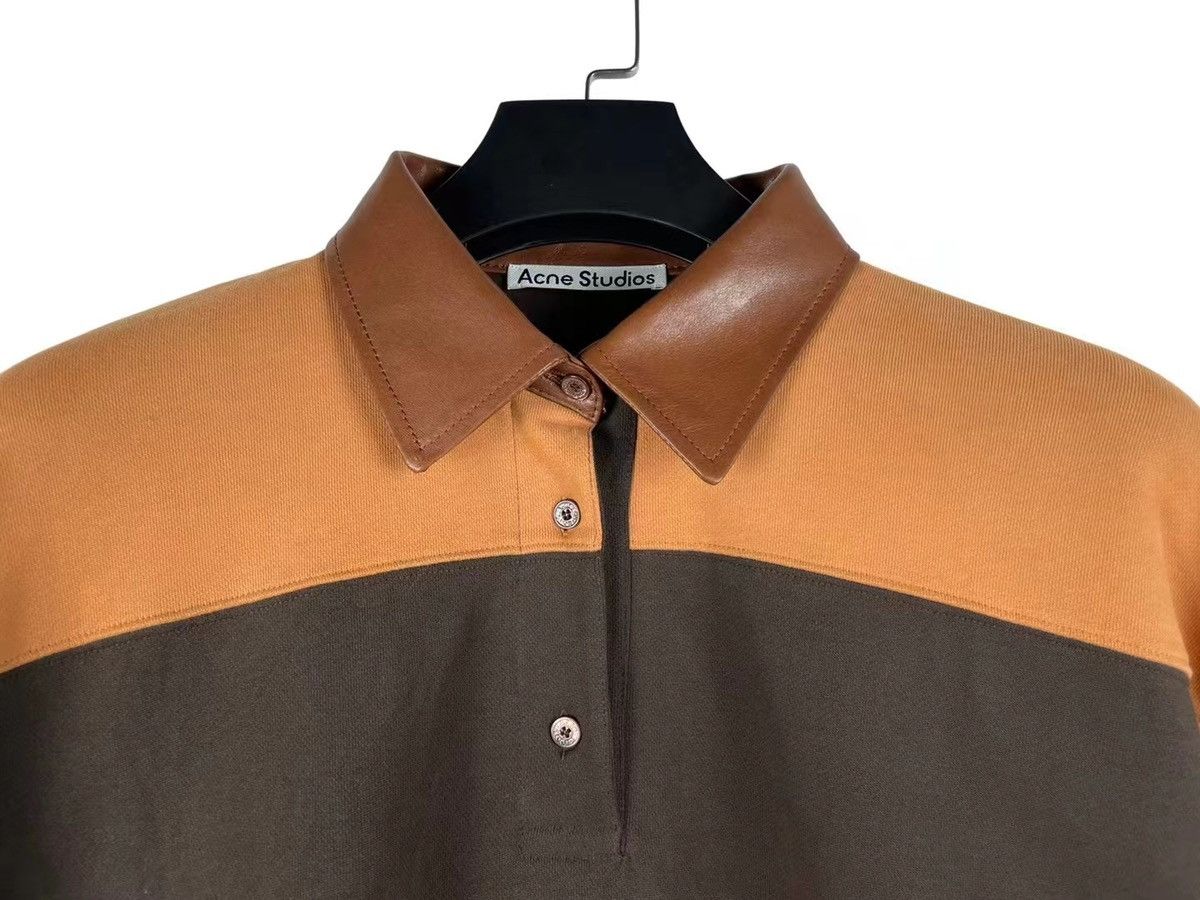 Acne Studios Acne Studios Striped Polo Sweater Size US S / EU 44-46 / 1 - 3 Thumbnail