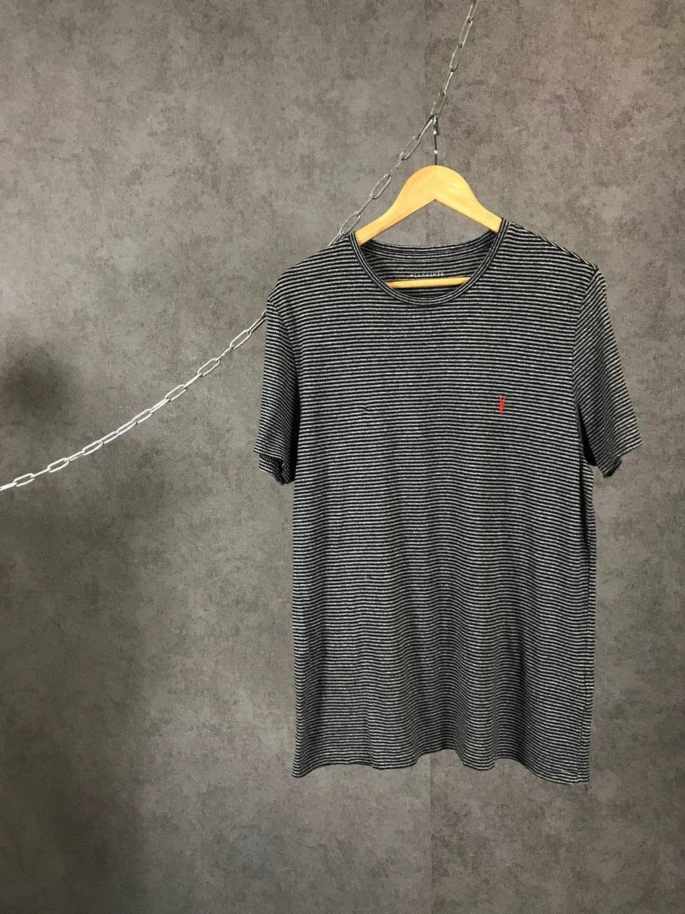 Allsaints Allsaints logo striped tee Size US L / EU 52-54 / 3 - 1 Thumbnail