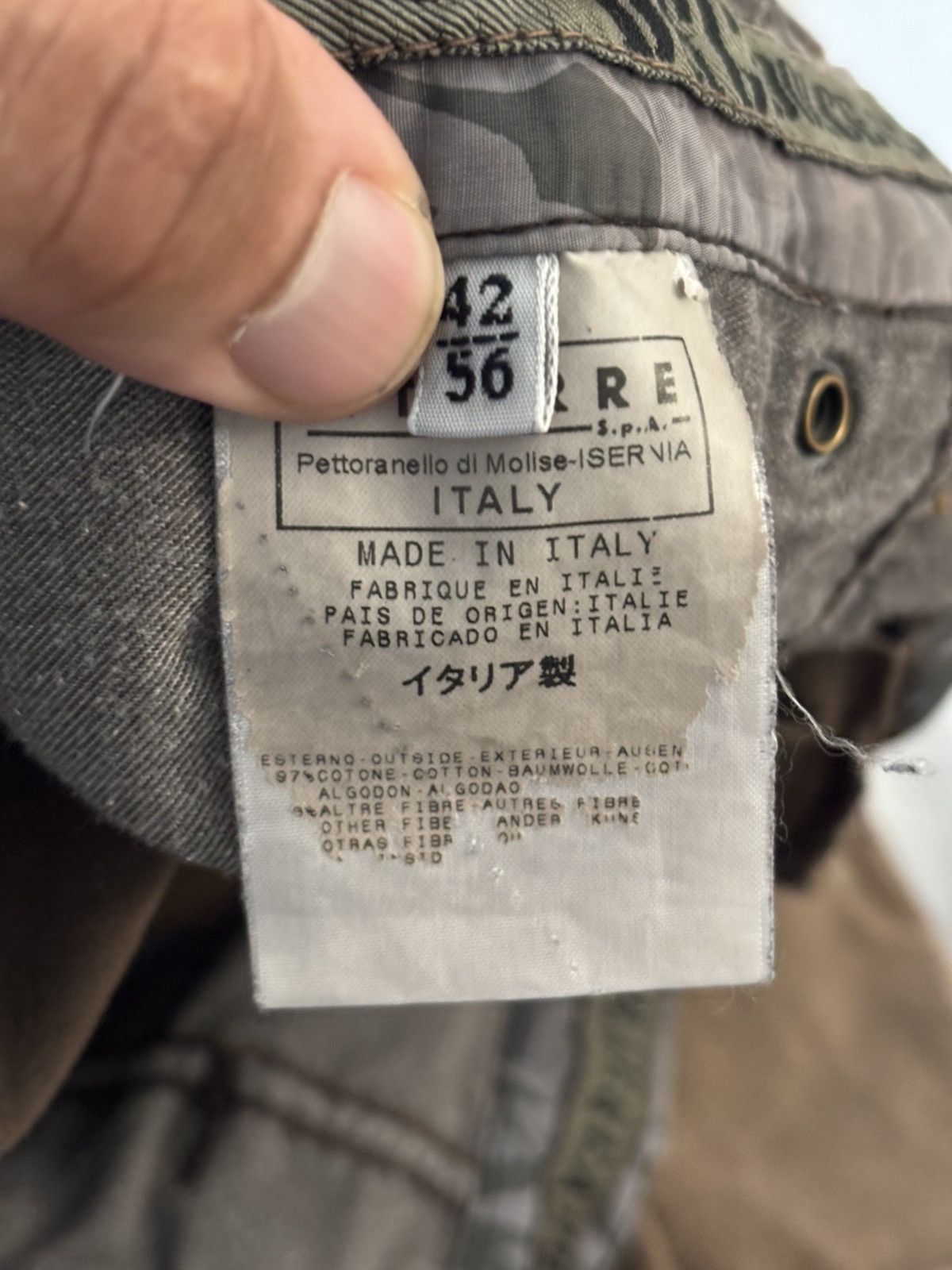 Dolce & Gabbana Ss03 brown dolce & gabbana cargo pants Size US 40 / EU 56 - 12 Thumbnail