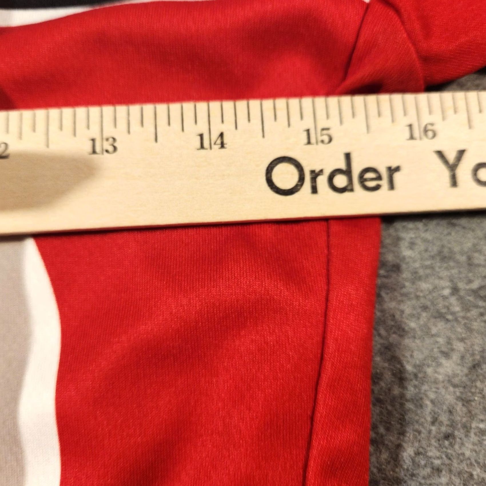 Vintage VINTAGE? No. The North Face Shirt Womens M Red Cycling Jersey Louis Garneau Made USA Size M / US 6-8 / IT 42-44 - 7 Thumbnail