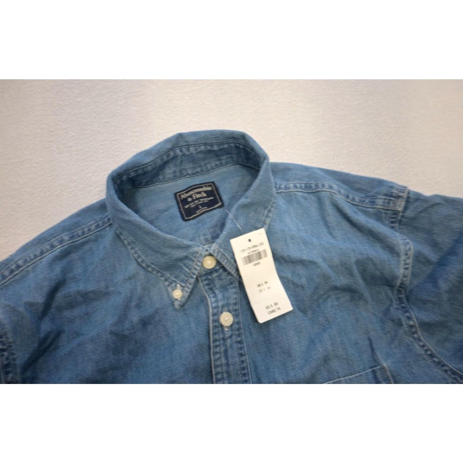 Oversized Shirt Abercrombie Mens Denim Shirt Boohoo ME