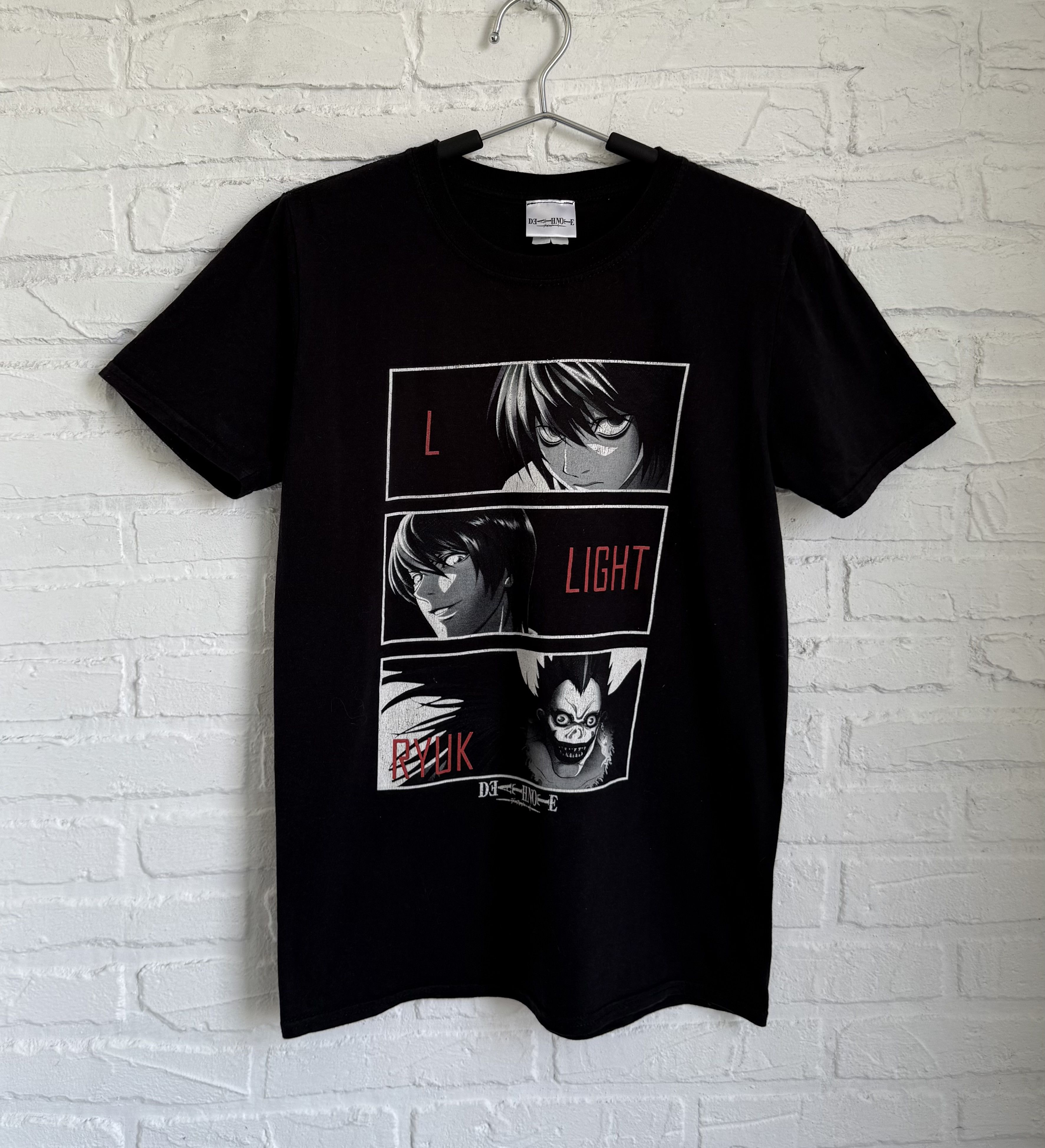 Anime × Cartoon Network × Japanese Brand Vintage 2000s Death Note Light Ryuk anime manga t-shirt Size US S / EU 44-46 / 1 - 1 Thumbnail