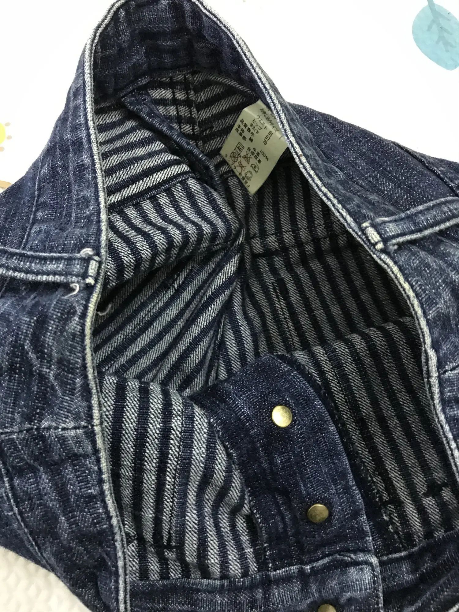 Vintage Bush Pants Distressed Denim Size US 29 - 10 Thumbnail