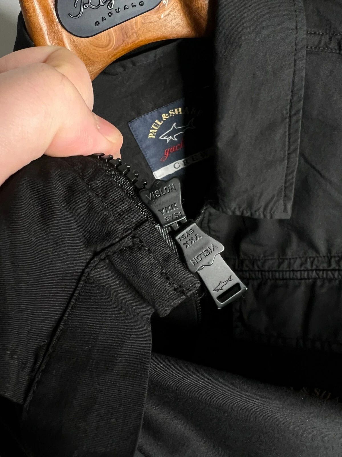 Paul & Shark Paul & Shark Yachting Crew Casual Black Jacket Cotton Size US S / EU 44-46 / 1 - 13 Thumbnail