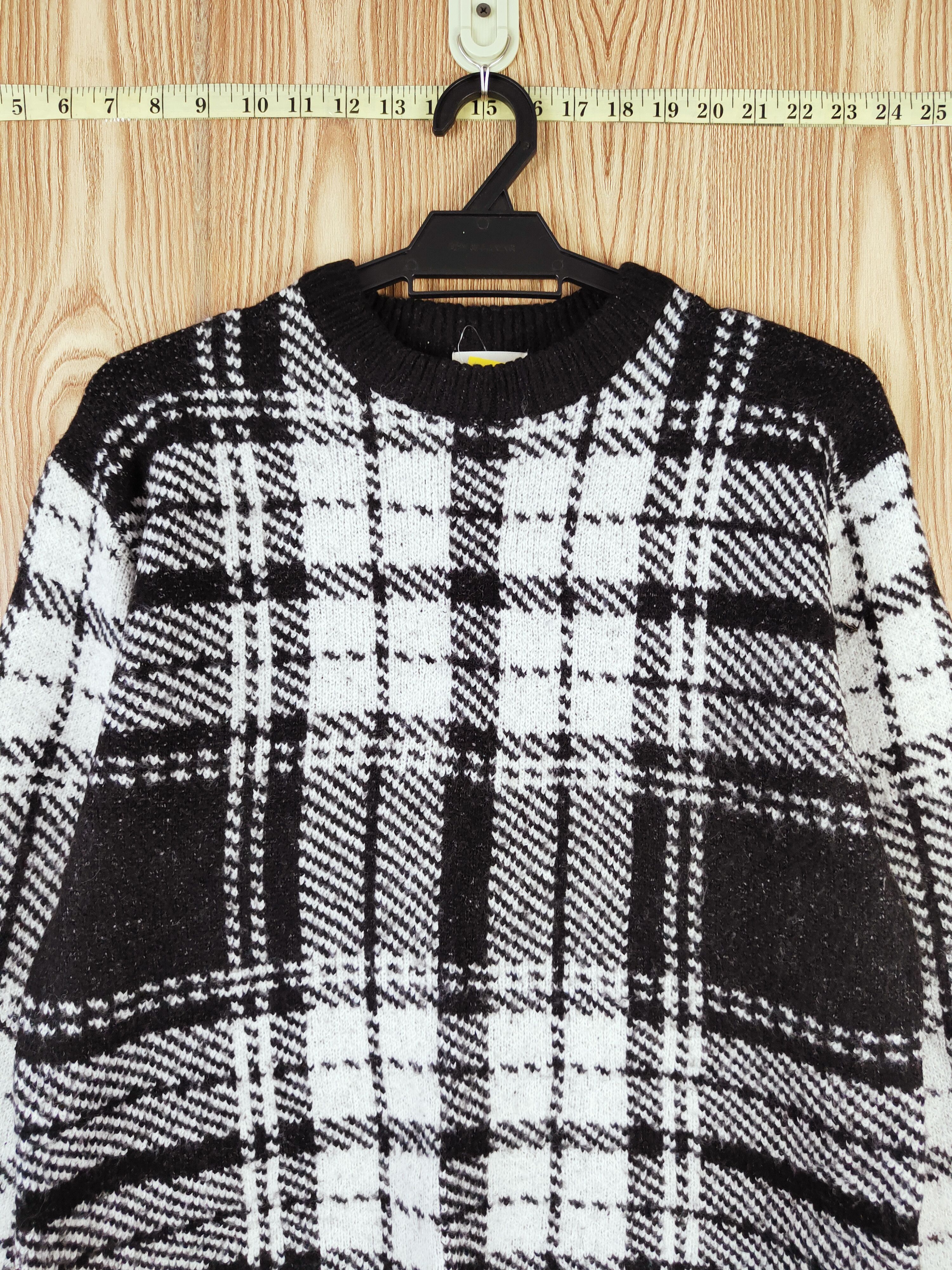 GU × Japanese Brand Gu Black White Knitwear Sweatshirts #W364 Size US S / EU 44-46 / 1 - 2 Thumbnail