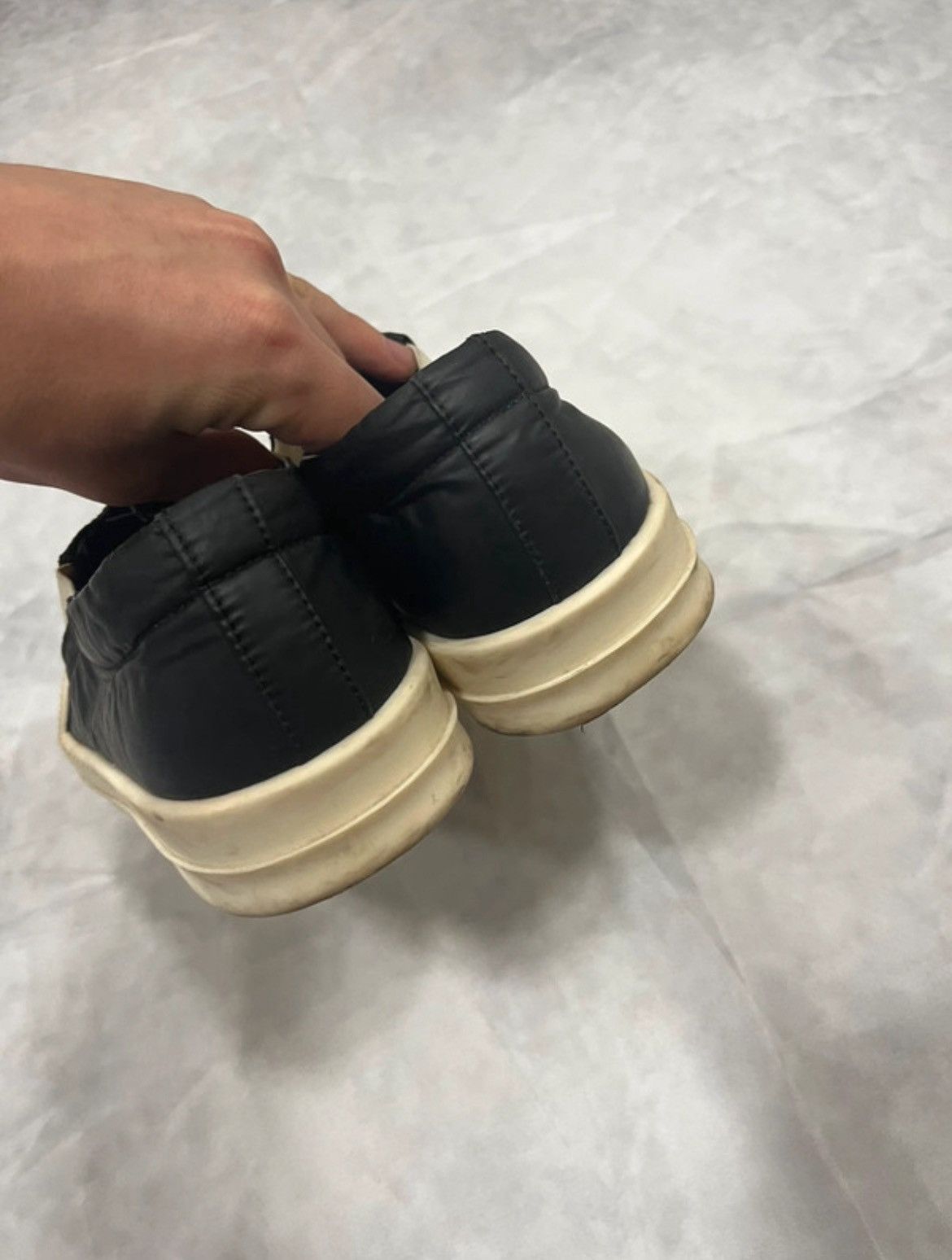 Rick Owens Drkshdw Rick Owens Drkshdw Slip-On Boat Sneakers Size US 9 / IT 39 - 3 Thumbnail