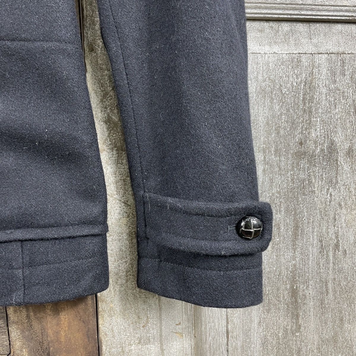 Boycott × Vintage Vintage Boycott Wool Duffle Coat Jacket Size M / US 6-8 / IT 42-44 - 12 Thumbnail