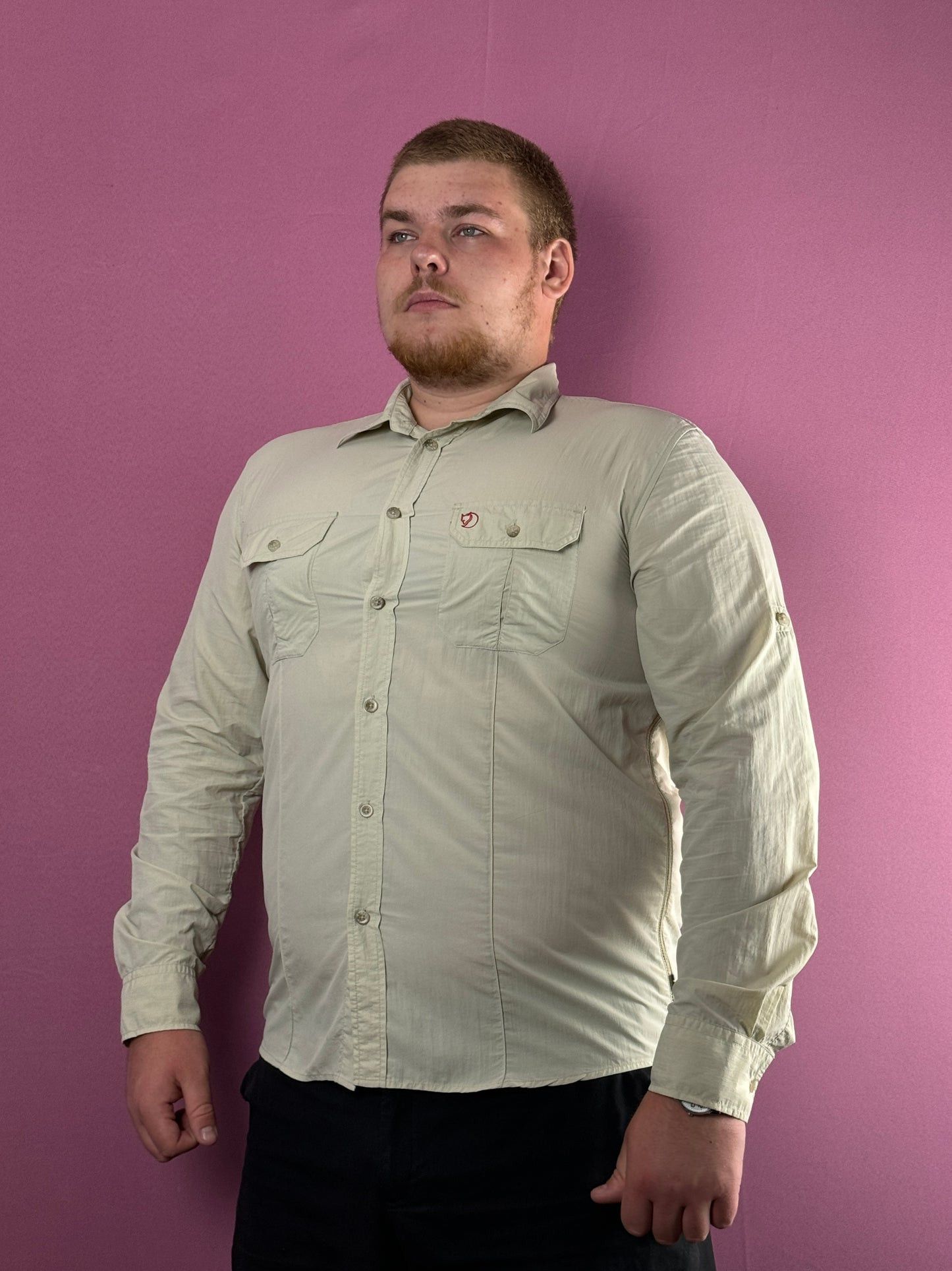 Fjallraven × Vintage Fjallraven Vintage Men's Trekking Shirt - XL Size US XL / EU 56 / 4 - 1 Thumbnail