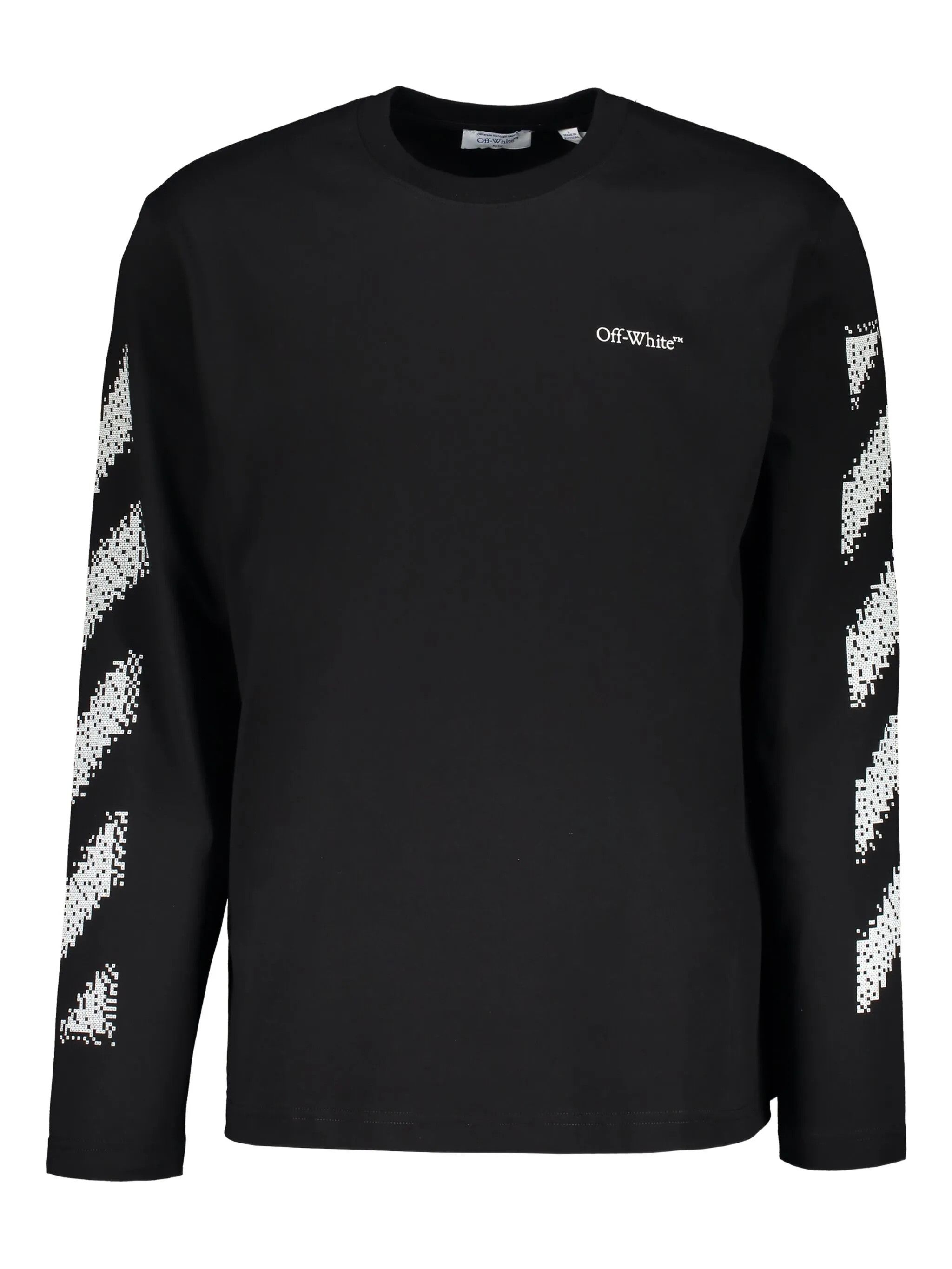 Off-White Off-White Mens Impressionism Long Sleeve T Shirt Small