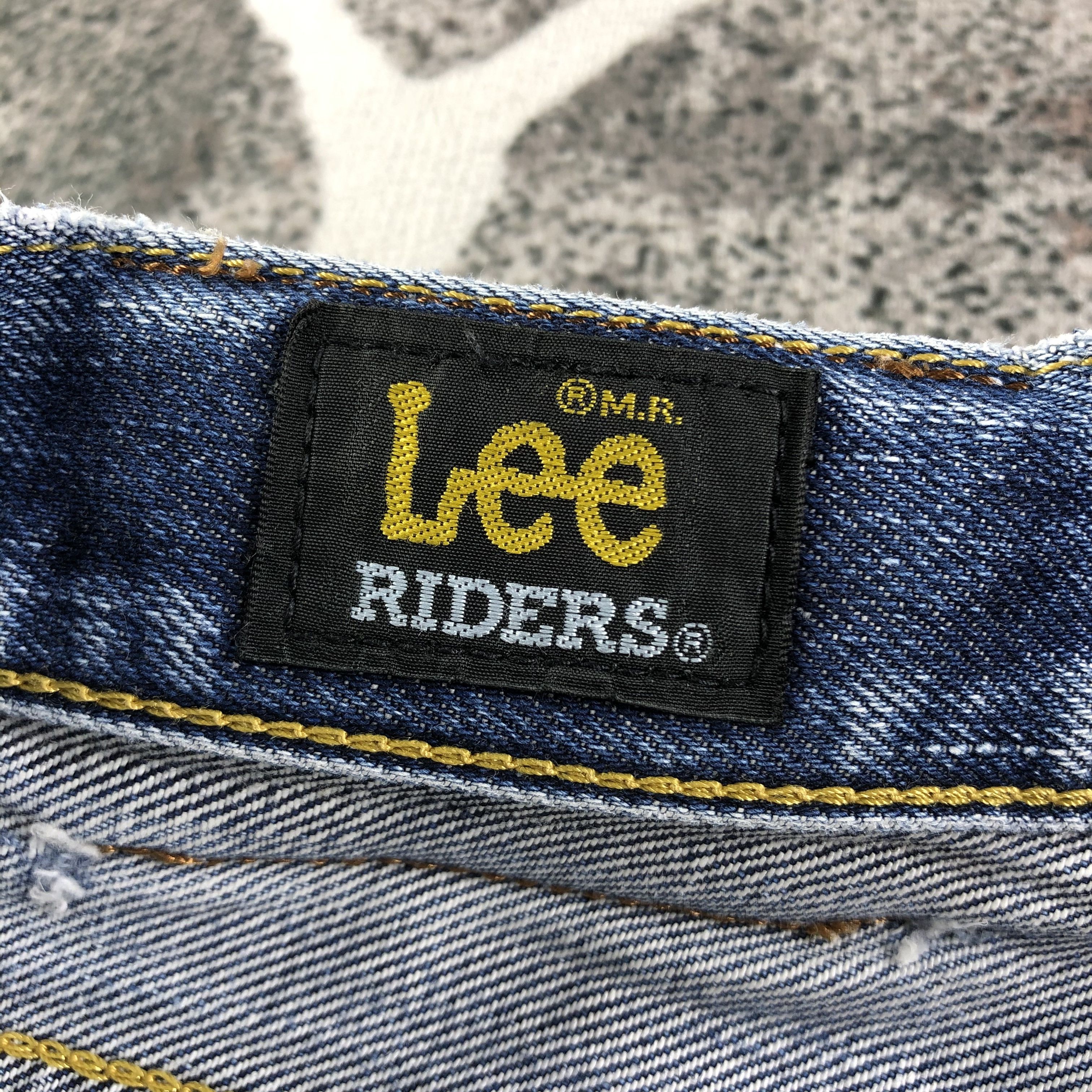 Lee Vintage Lee Riders Jeans Blue Wash Denim KJ1730 Size US 28 / EU 44 - 8 Thumbnail