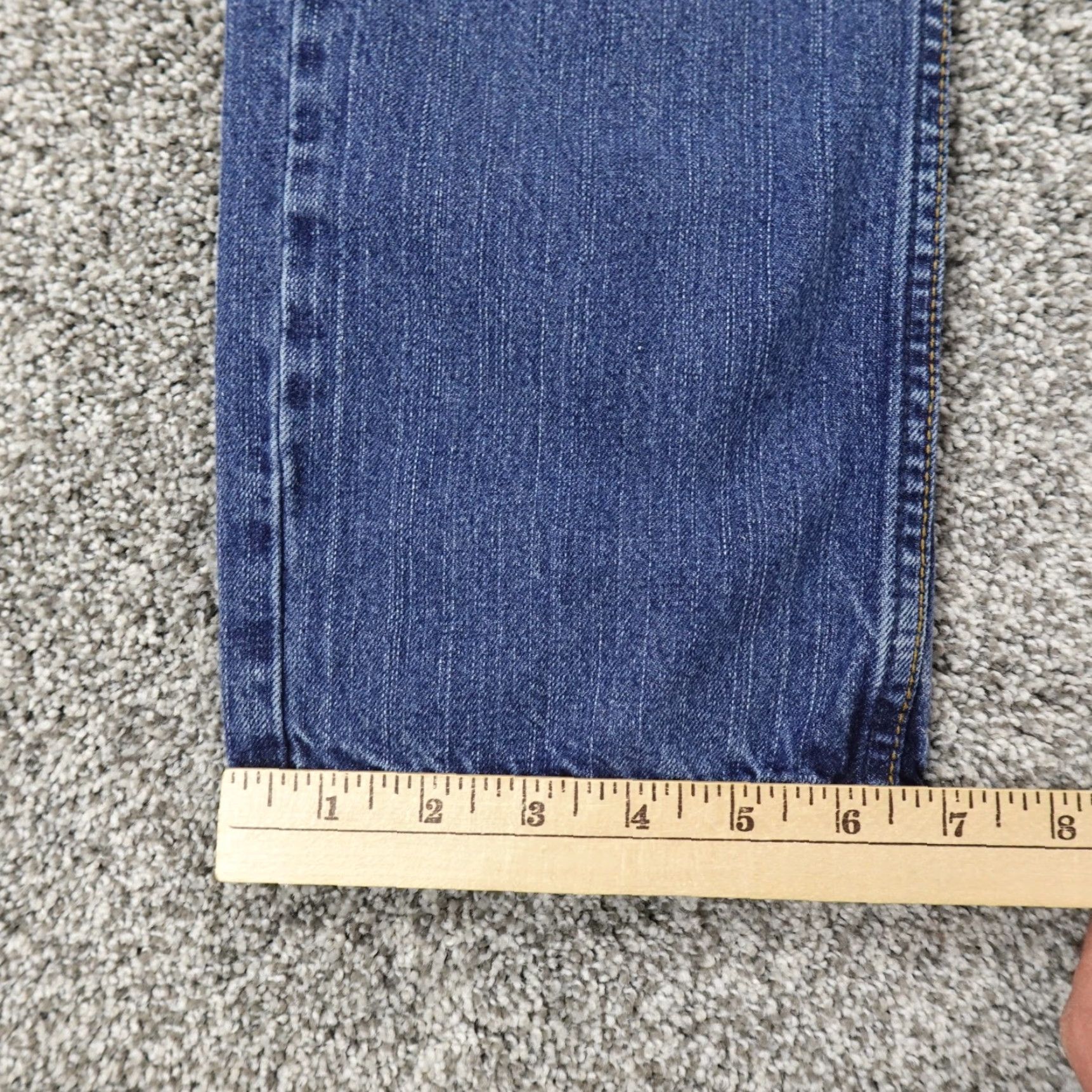 American Eagle Outfitters American Eagle Outfitters Jeans Mens 28X30 Dark Blue Denim Slim Straight 5-Pocket Preppy Grunge 2000s Mens Clothing Size US 28 / EU 44 - 4 Thumbnail