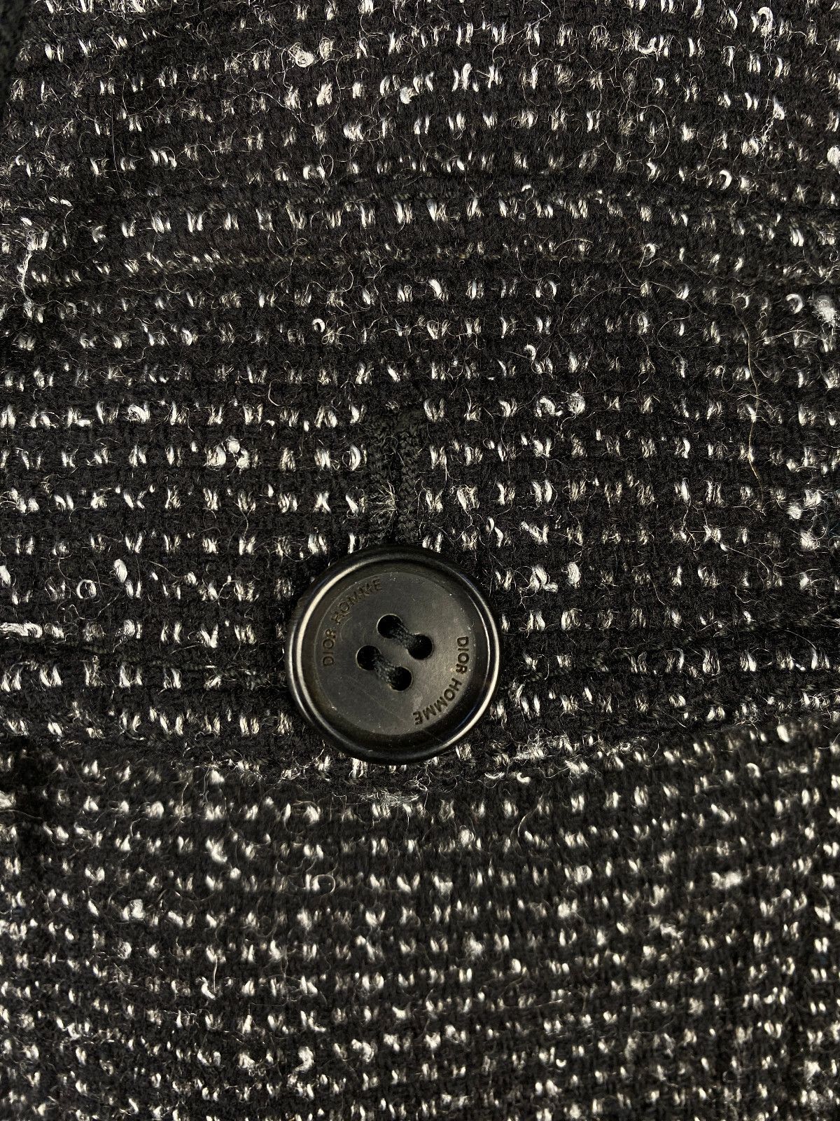 Dior Dior Kris Ban Assche 08AW Knit Hooded Bomber Jacket Size US L / EU 52-54 / 3 - 16 Thumbnail