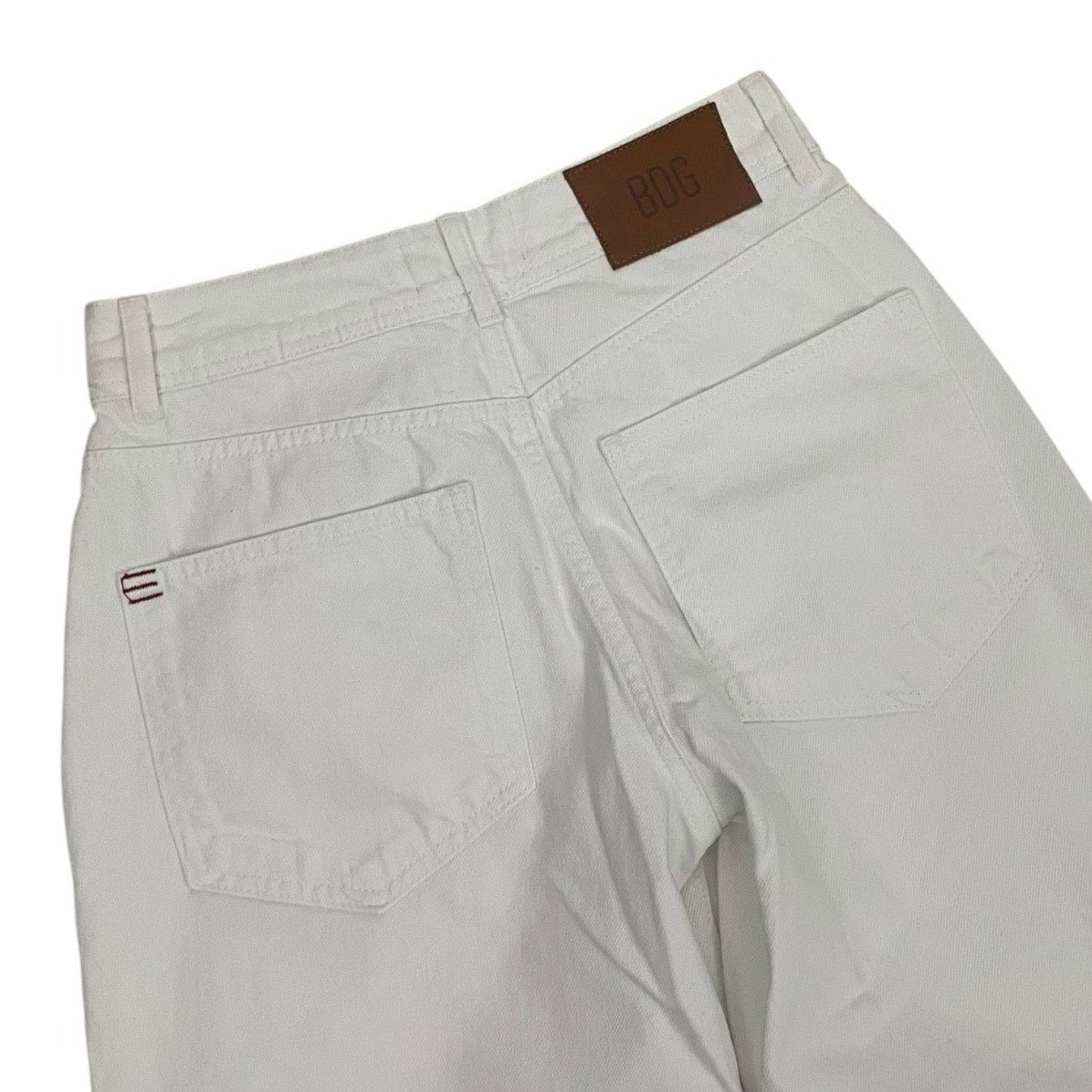 Bdg BDG White & Beige Color Block High Rise Denim Pants Size 25" / US 0 / IT 36 - 6 Thumbnail