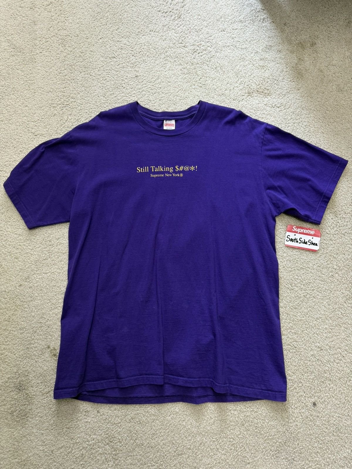 Supreme Still Talking Tee 22SS Lサイズ Supreme Still Talking Tee (SS22) - $40