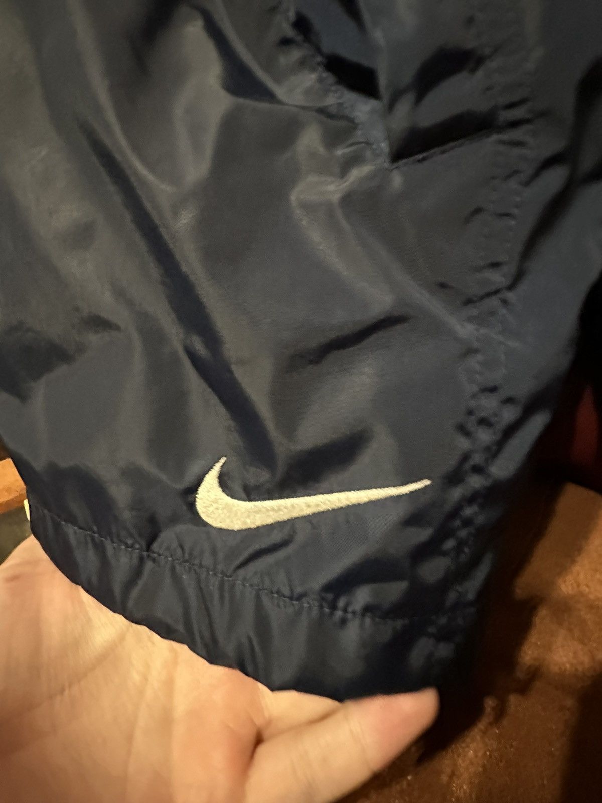 Nike × Vintage Vintage Nike Windbreaker Jacket 90’s Big Swoosh Logo Grail Size US L / EU 52-54 / 3 - 4 Thumbnail