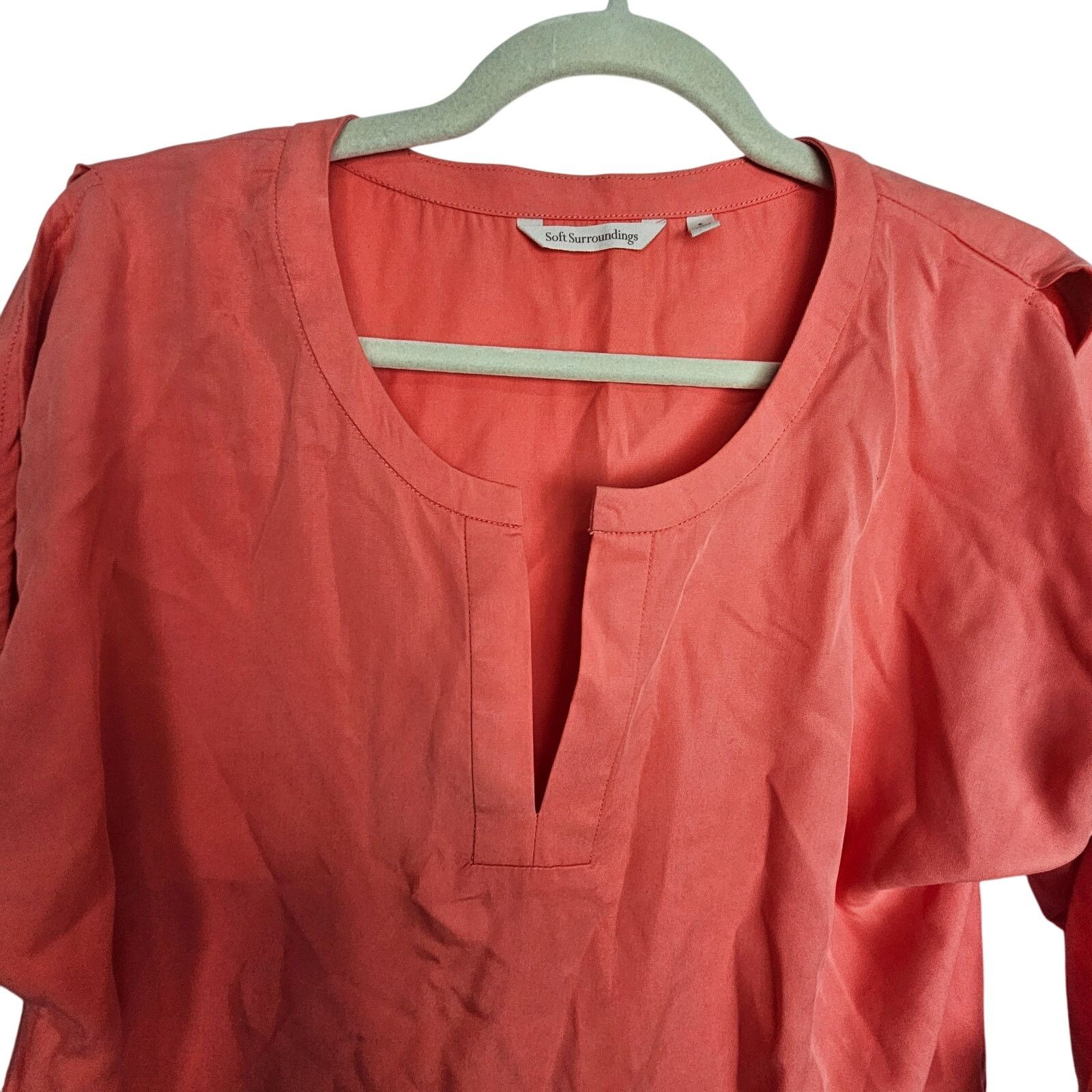 Soft Surroundings Soft Surroundings Womens Tunic Sz S Lagenlook Minimalist Size S / US 4 / IT 40 - 2 Thumbnail