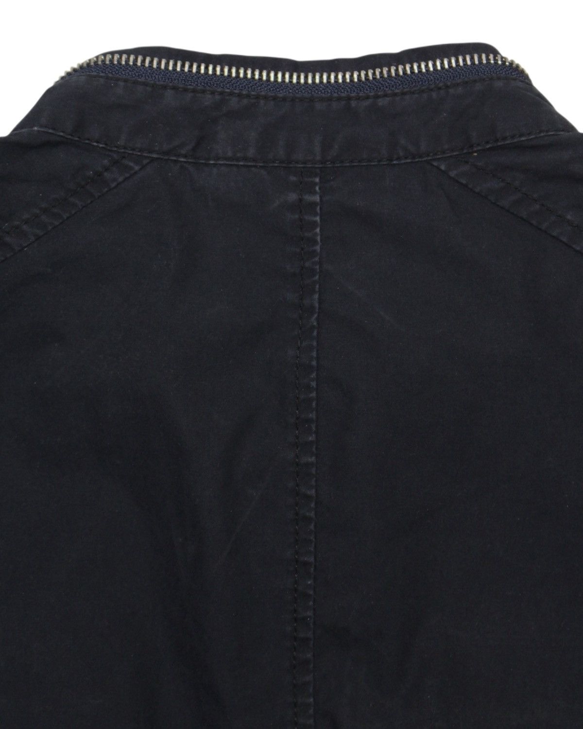 Armani Exchange 2010S ARMANI EXCHANGE LIGHTWEIGHT COTTON MOTO SHIRT-JACKET Size US L / EU 52-54 / 3 - 3 Thumbnail