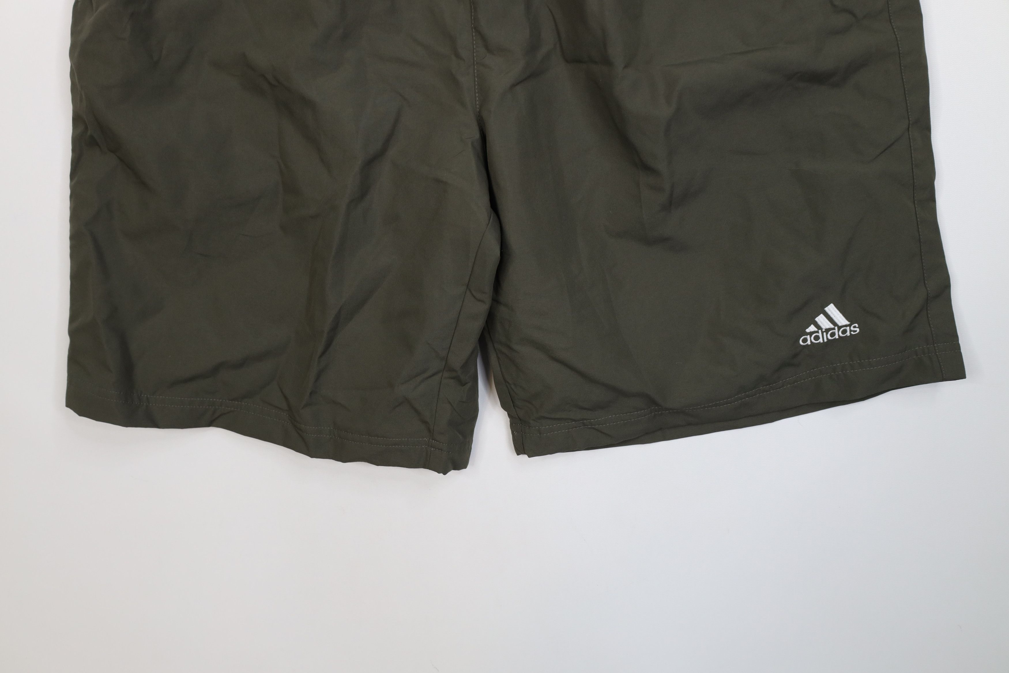 Adidas Deadstock Vintage Y2K 2002 Adidas Lined Windbreaker Shorts Size US 34 / EU 50 - 4 Thumbnail