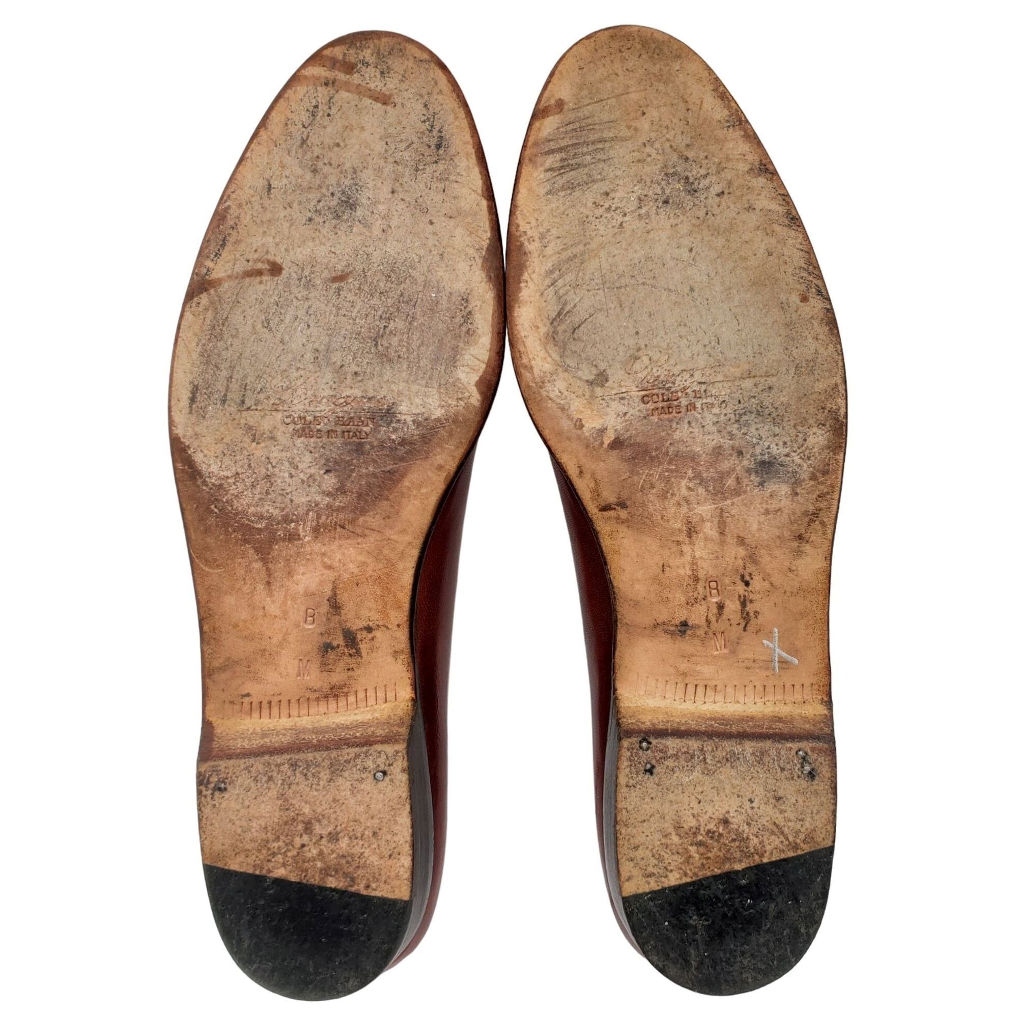 Bragano Vintage Bragano Cole Haan Italy Men 8M Brown Calfskin Classi Size US 8 / EU 41 - 3 Thumbnail