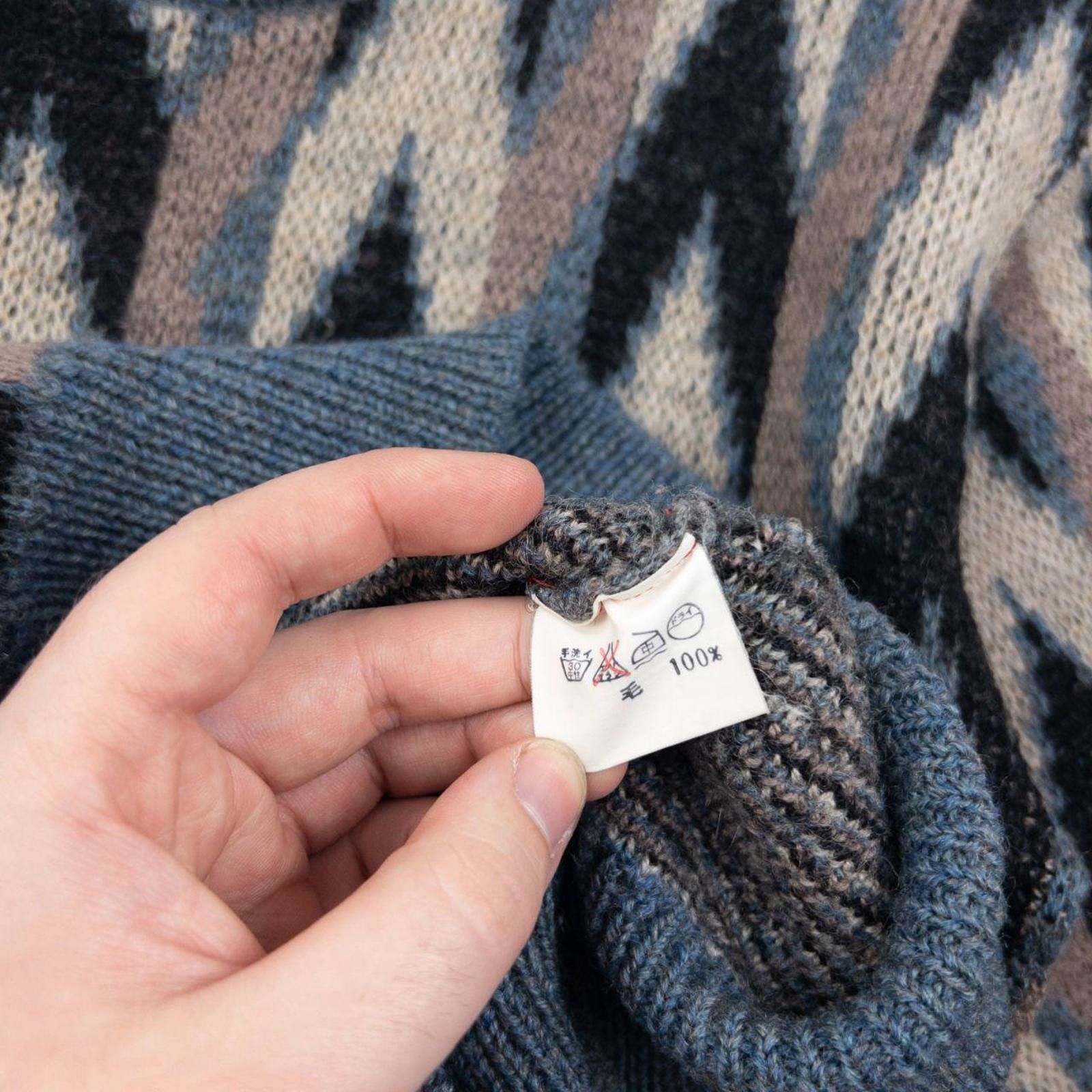 Marithe + Francois Girbaud Vintage 80s Marithe + Francois Girbaud Wool Knit Jumper M Size US M / EU 48-50 / 2 - 5 Thumbnail