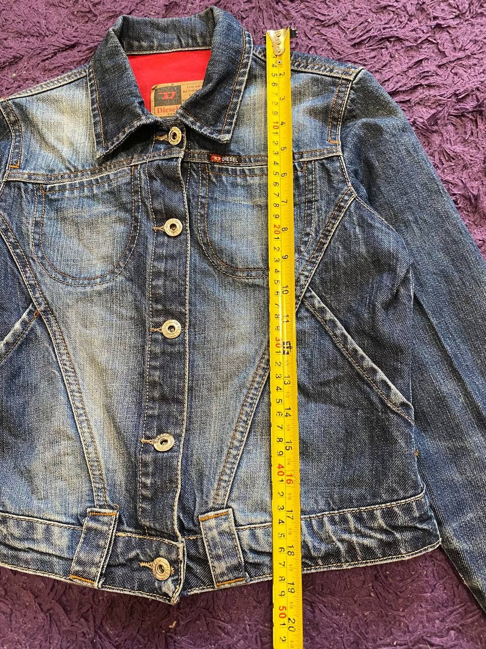 Diesel Vintage Diesel Distressed Denim Jacket Size S / US 4 / IT 40 - 9 Thumbnail