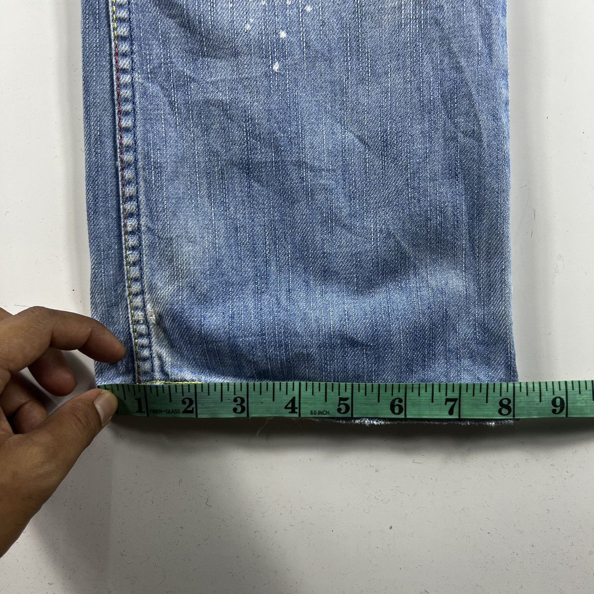 United Colors Of Benetton 🔥 United Colors Of Benetton Distressed denim pants Size 30" / US 8 / IT 44 - 8 Thumbnail