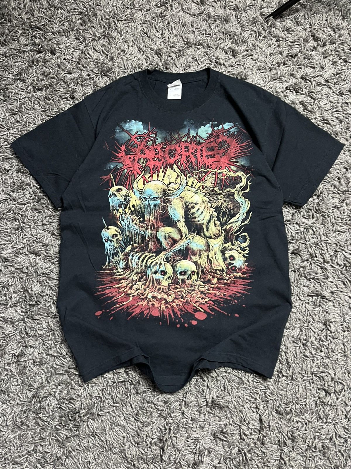 Band Tees VINTAGE 00s ABORTED ‘Godmachine’ Band Tee Size US L / EU 52-54 / 3 - 2 Thumbnail